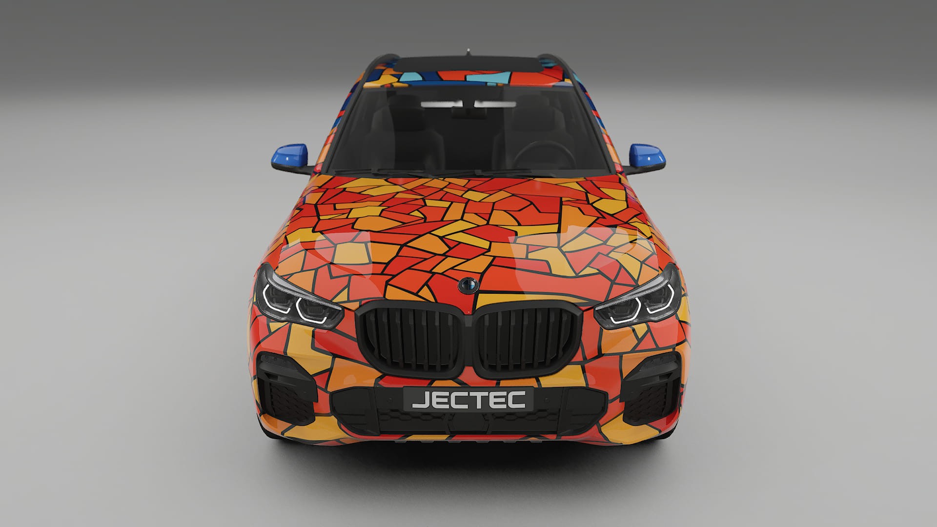 BMW X5 G05 M-Sport BARCELONA – Designad Wrap PPF-sats i utskrivbar polyuretanfilm