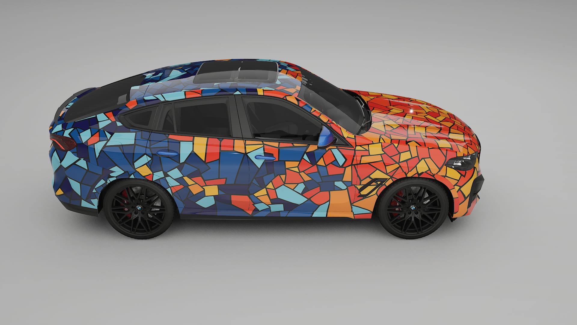 BMW X6 F96 Competition BARCELONA – Designad Wrap PPF-sats i utskrivbar polyuretanfilm