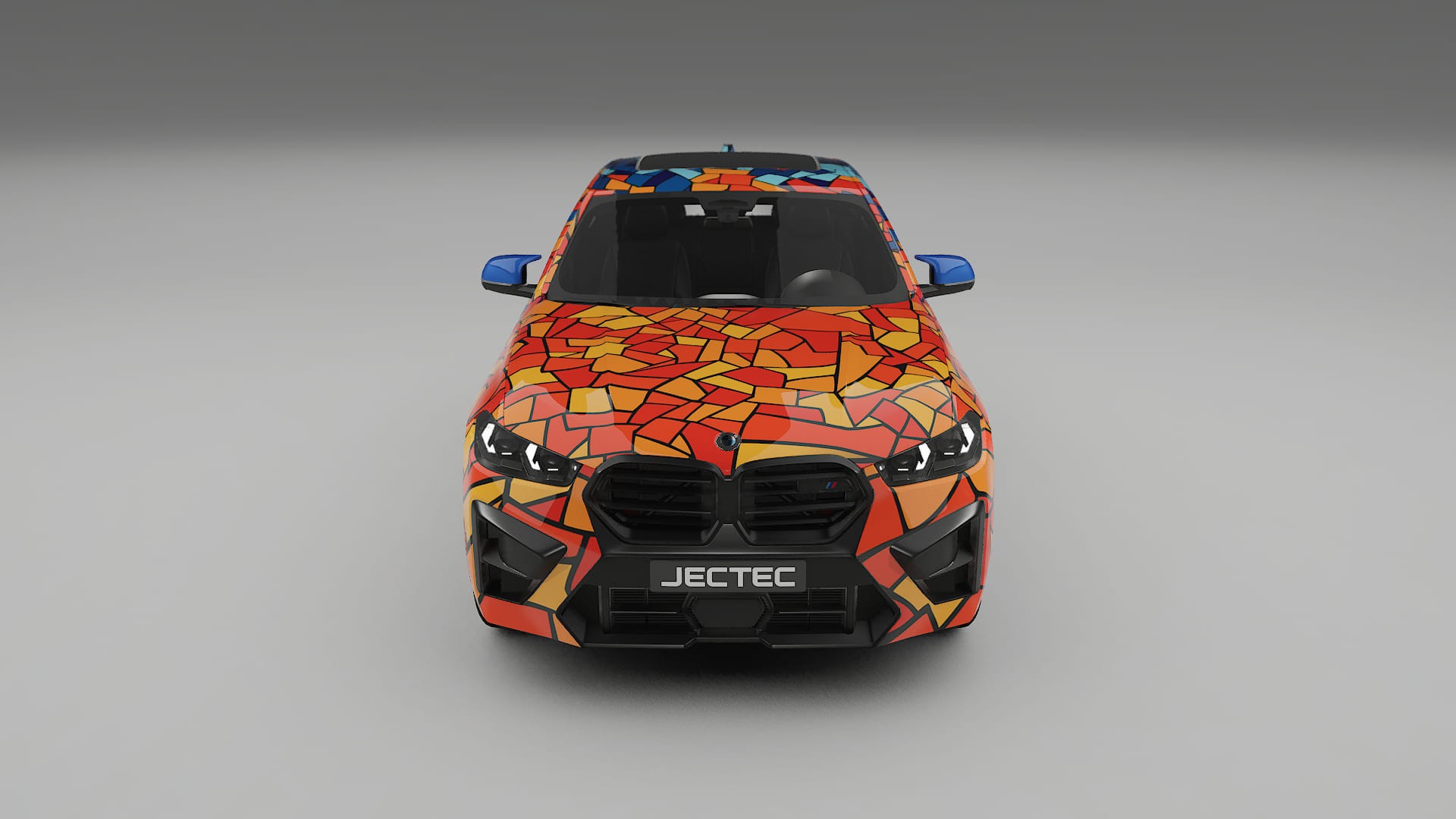 BMW X6 F96 Competition BARCELONA – Designad Wrap PPF-sats i utskrivbar polyuretanfilm