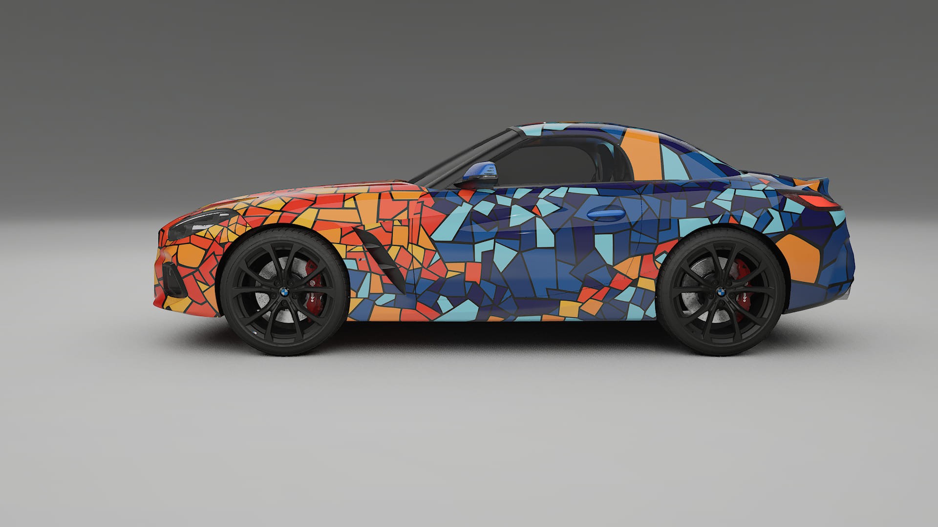 BMW Z4 G29 BARCELONA – Designad Wrap PPF-sats i utskrivbar polyuretanfilm
