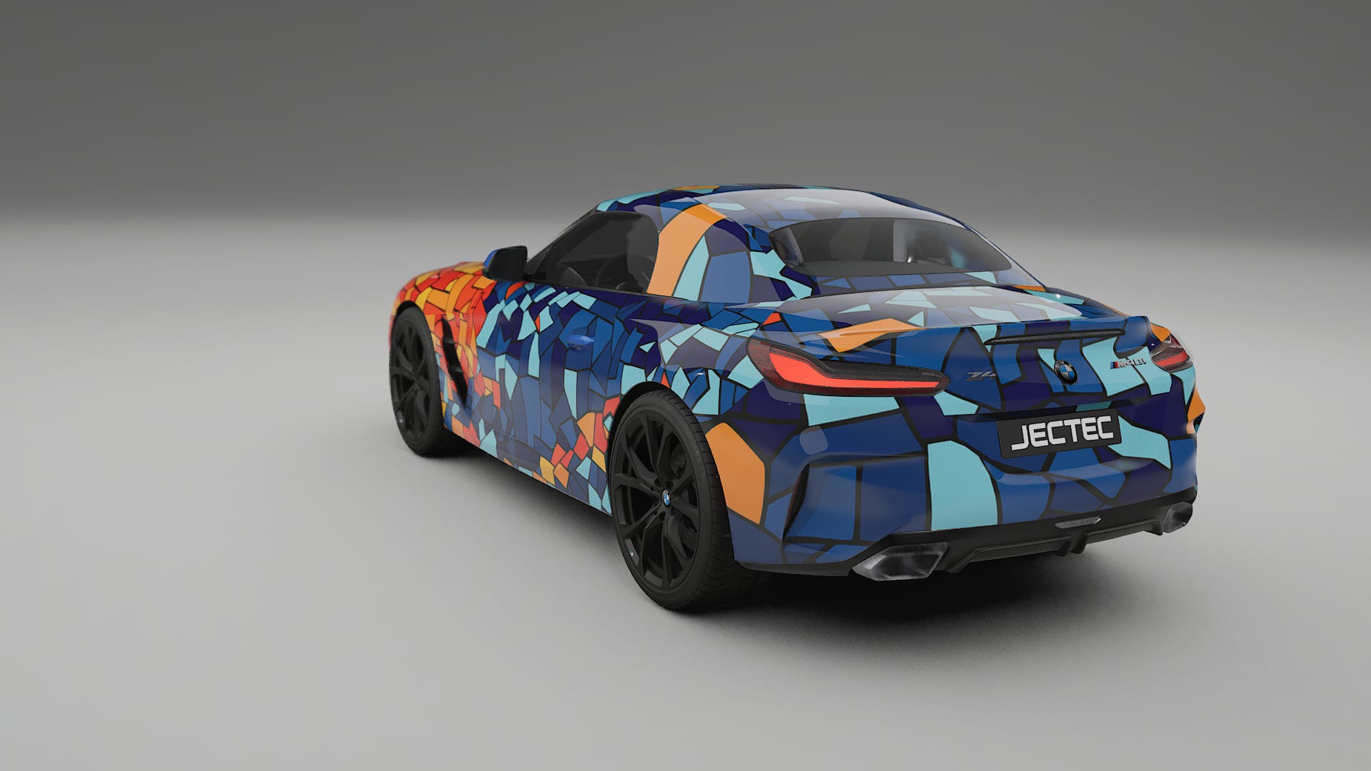 BMW Z4 G29 BARCELONA – Designad Wrap PPF-sats i utskrivbar polyuretanfilm