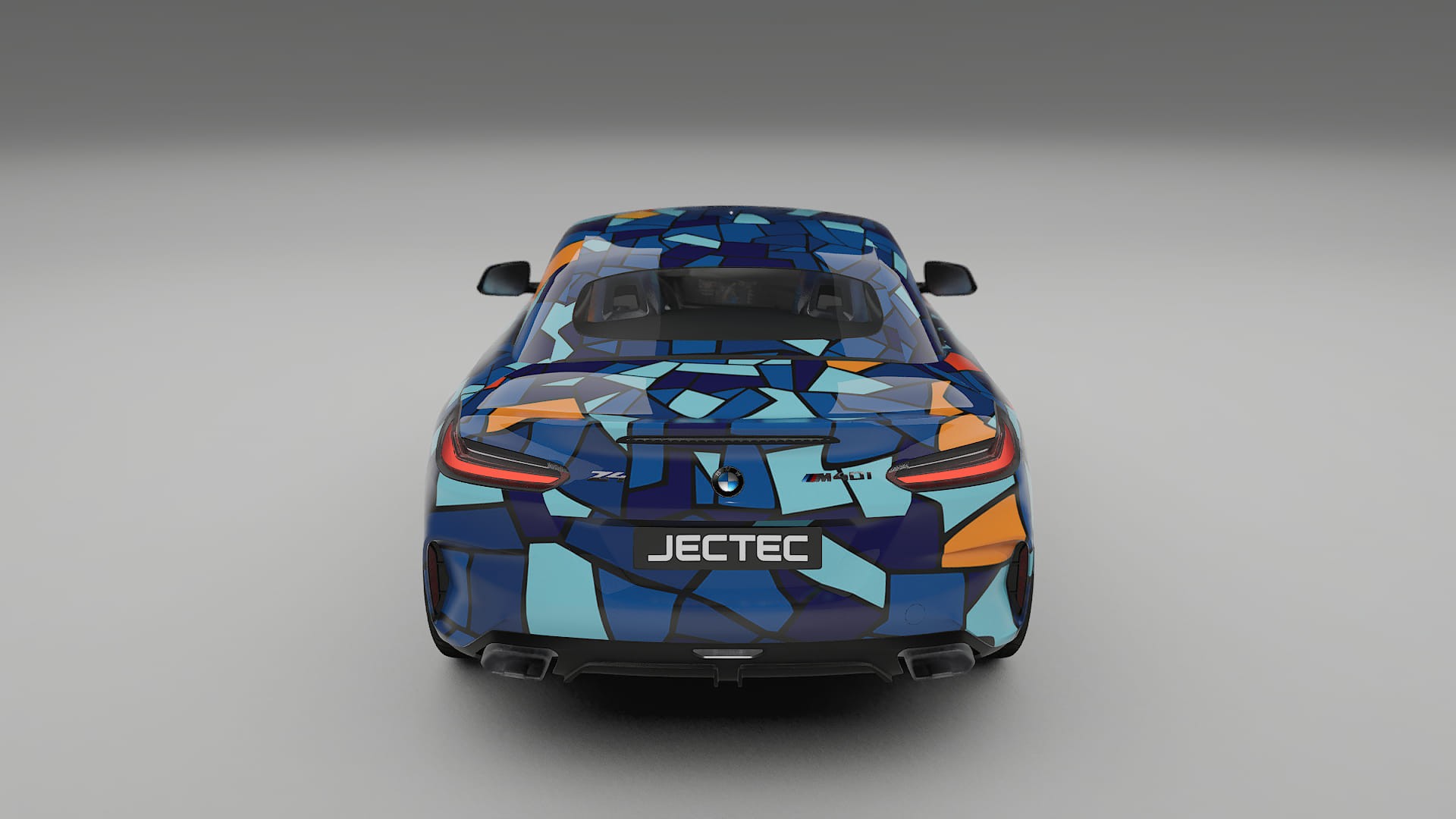 BMW Z4 G29 BARCELONA – Designad Wrap PPF-sats i utskrivbar polyuretanfilm