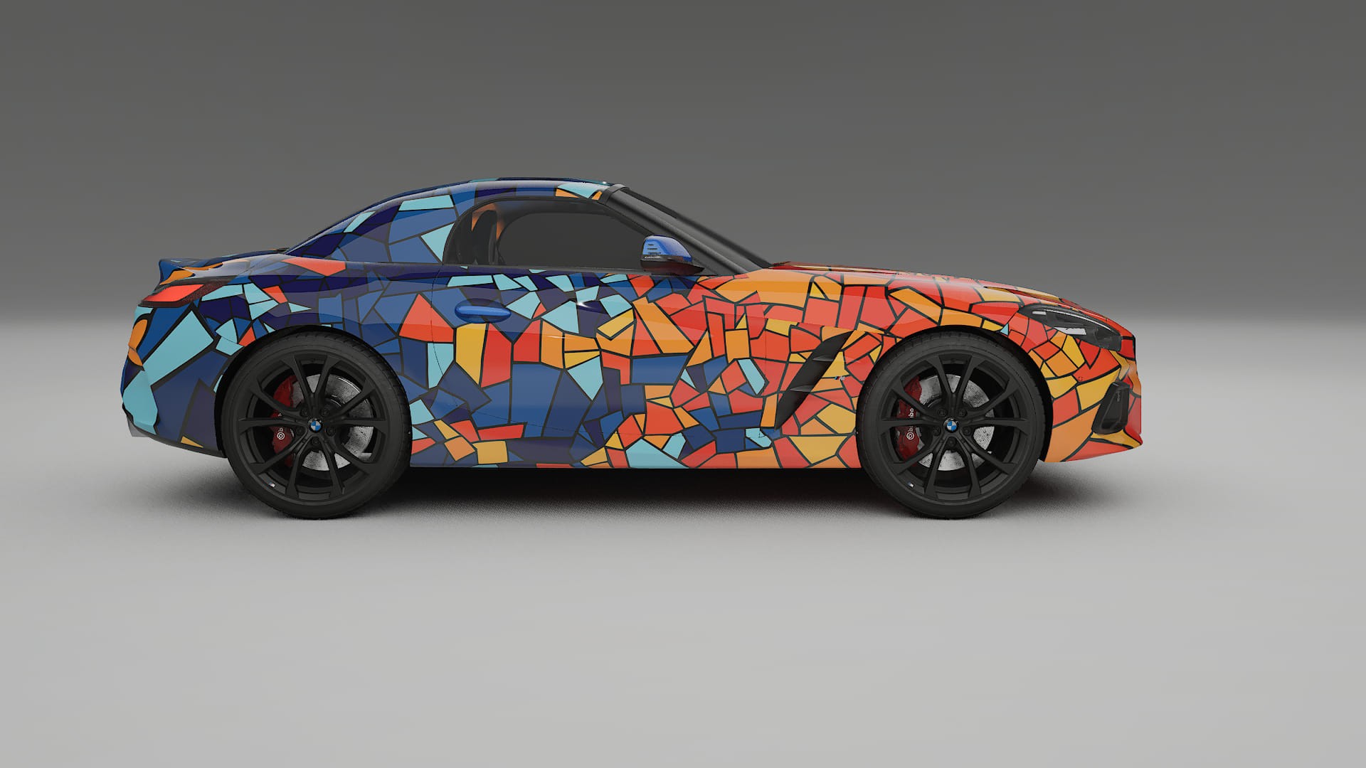 BMW Z4 G29 BARCELONA – Designad Wrap PPF-sats i utskrivbar polyuretanfilm