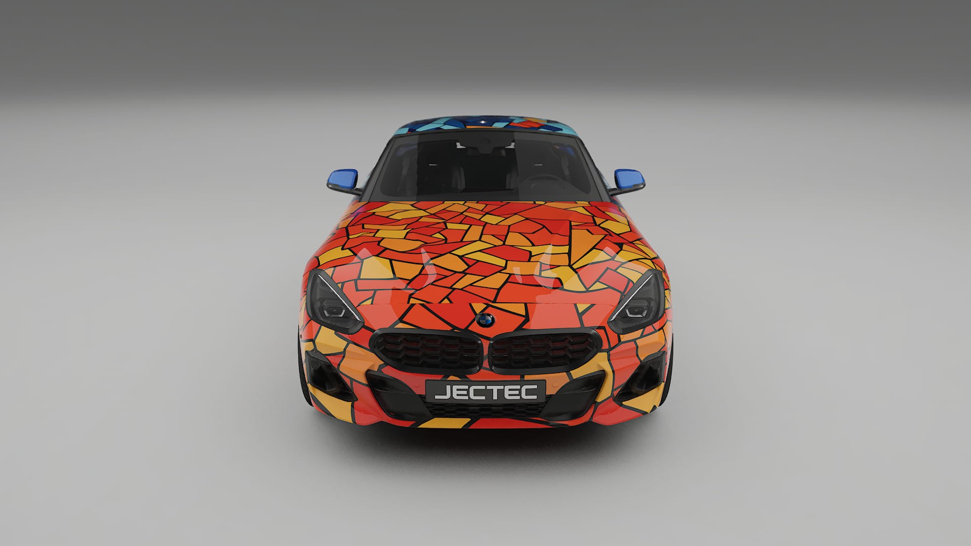 BMW Z4 G29 BARCELONA – Designad Wrap PPF-sats i utskrivbar polyuretanfilm