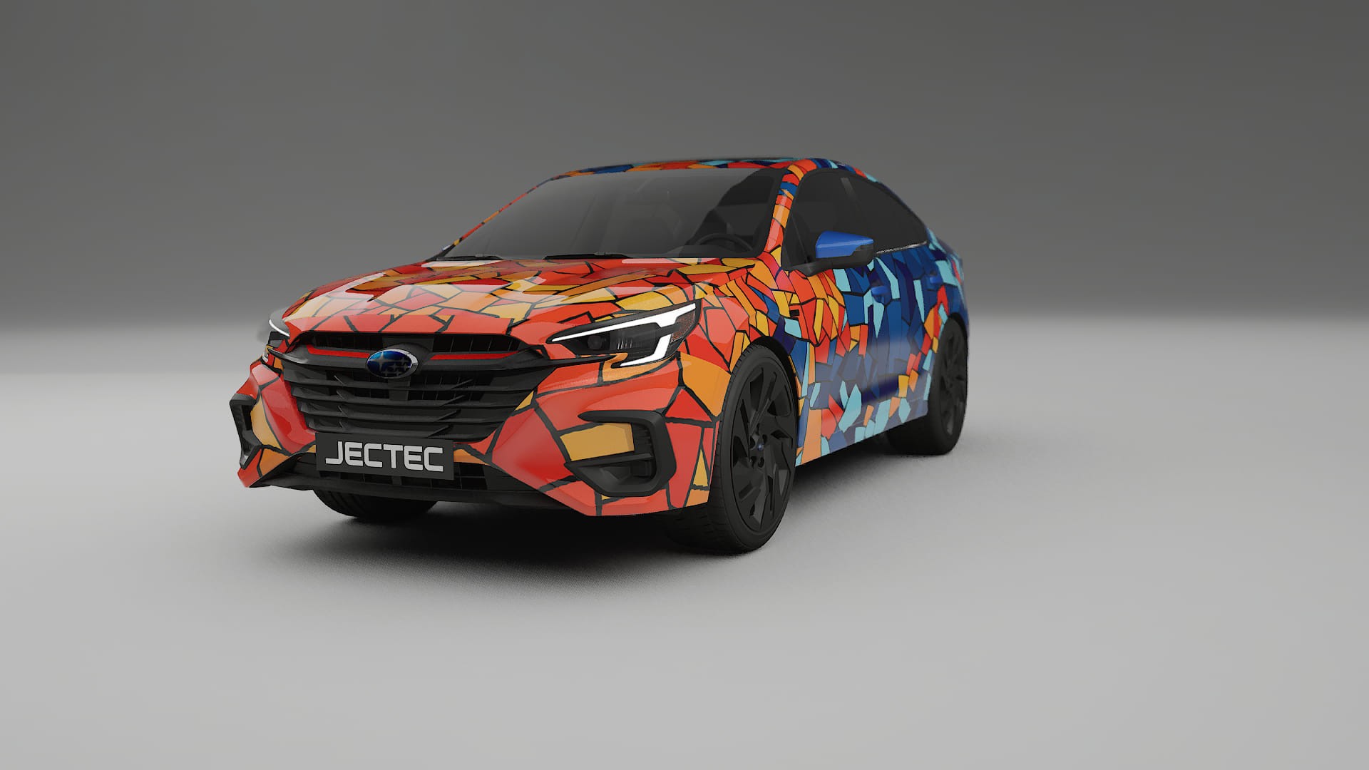 Subaru Legacy BW BARCELONA Designed Wrap PPF Kit – Printable Polyurethane Film