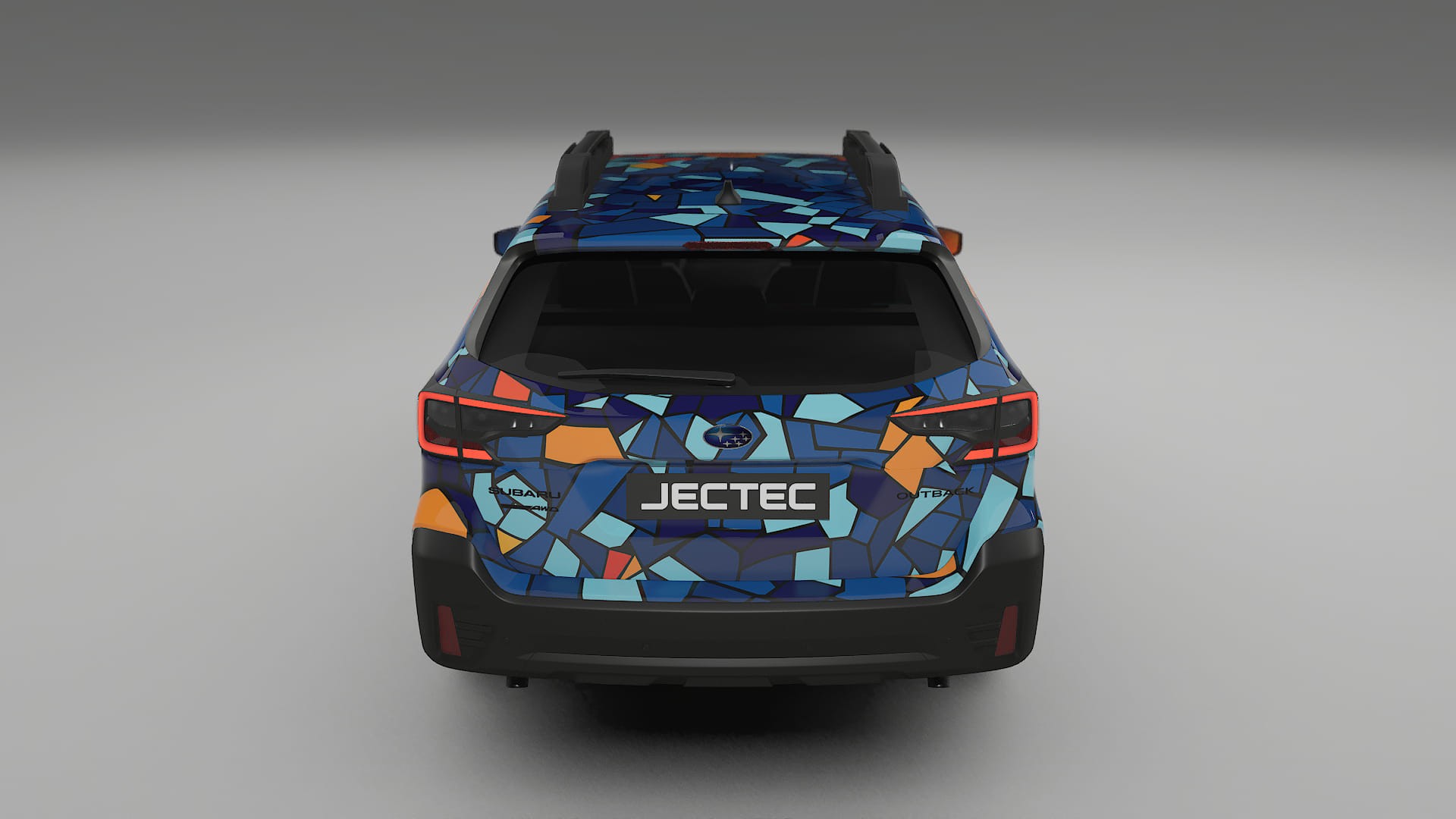 Subaru Outback VI BS facelift LCI BARCELONA – Designad Wrap PPF-sats i utskrivbar polyuretanfilm