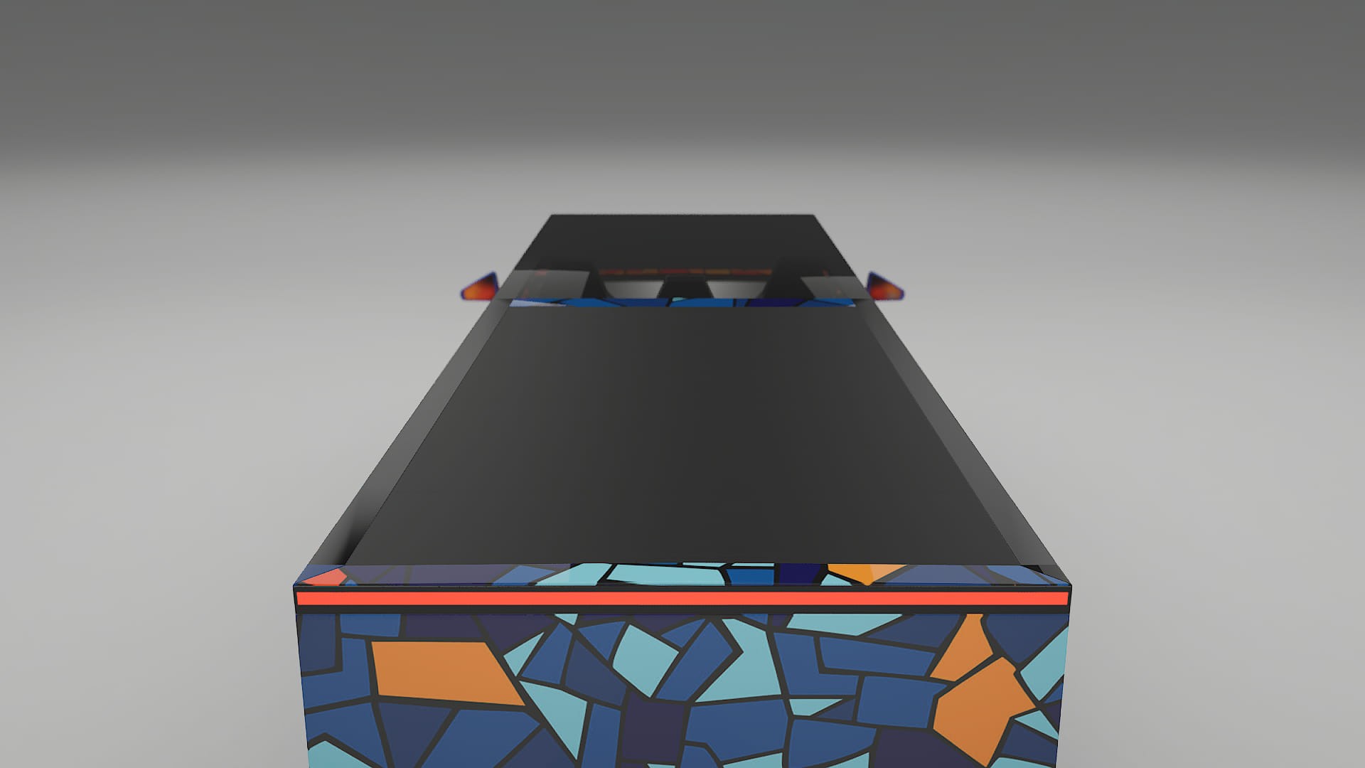 Tesla Cybertruck BARCELONA – Designad Wrap PPF-sats i utskrivbar polyuretanfilm