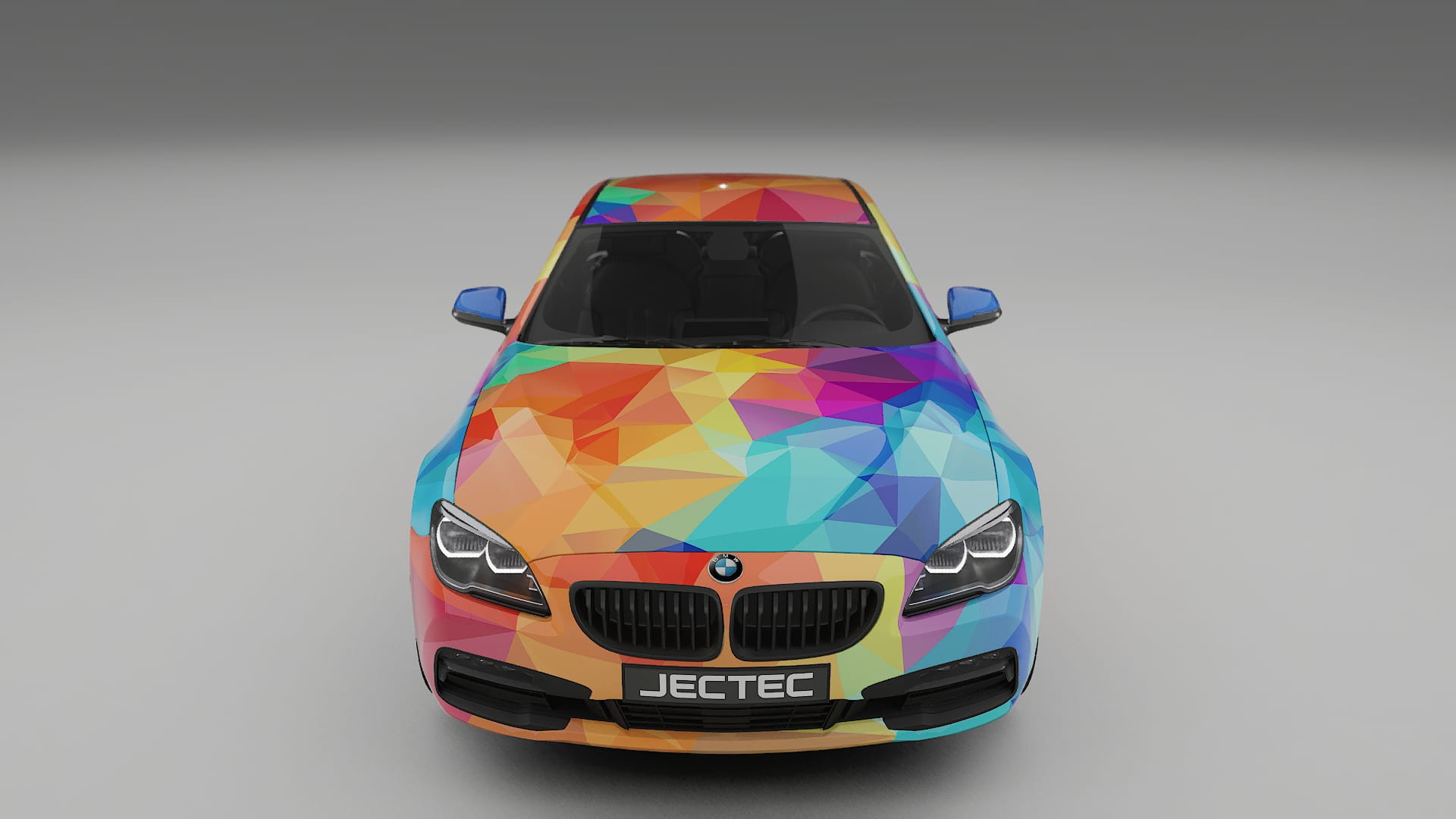 BMW 6 F06 VECTOR VIBE – Designad Wrap PPF-sats i utskrivbar polyuretanfilm