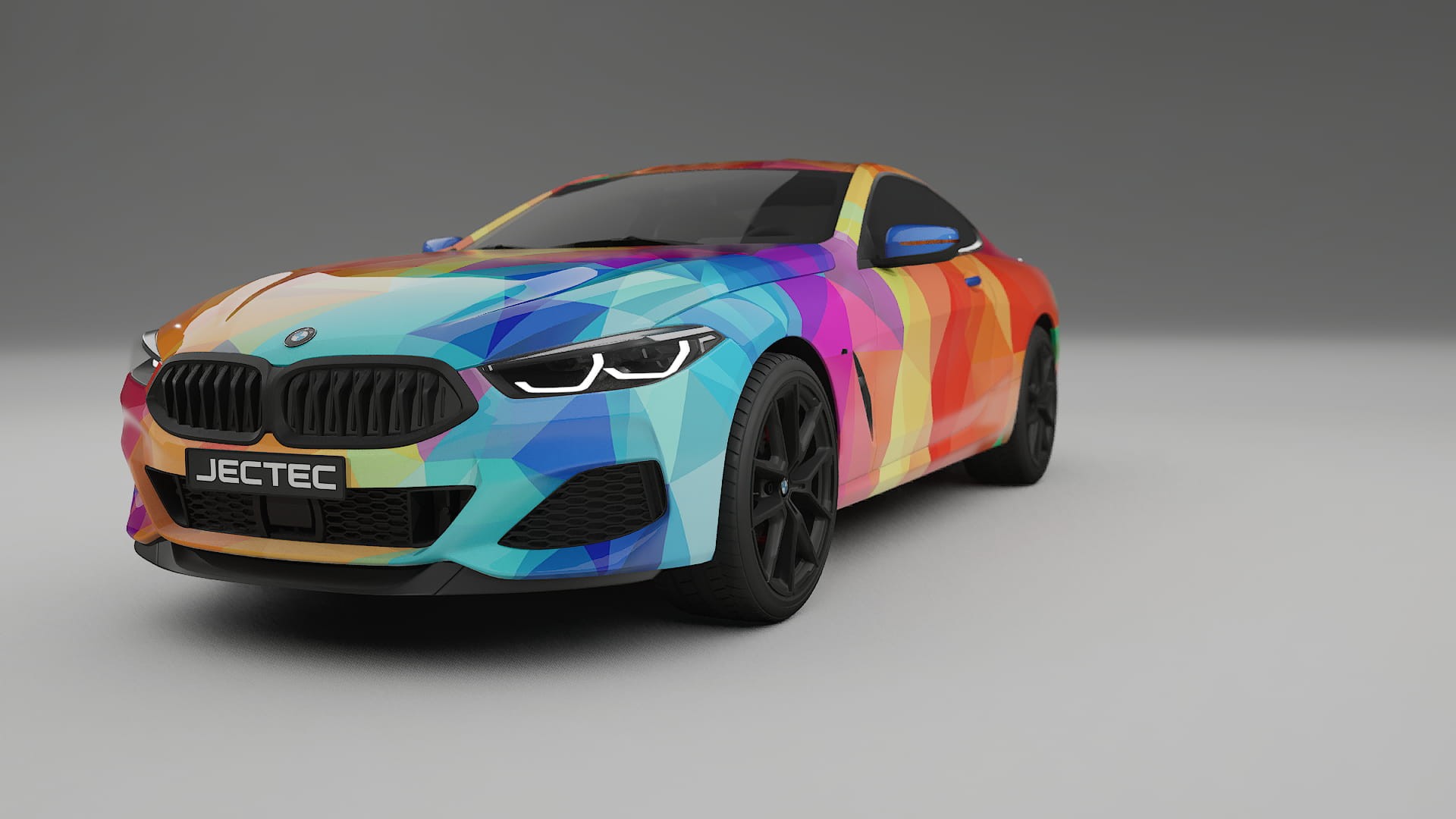 BMW 850 G15 VECTOR VIBE – Designad Wrap PPF-sats i utskrivbar polyuretanfilm