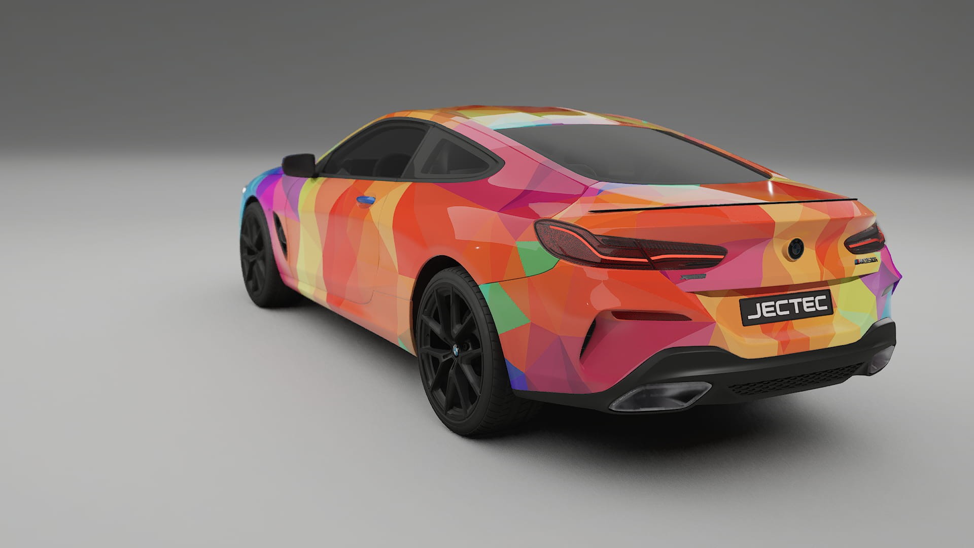BMW 850 G15 VECTOR VIBE – Designad Wrap PPF-sats i utskrivbar polyuretanfilm