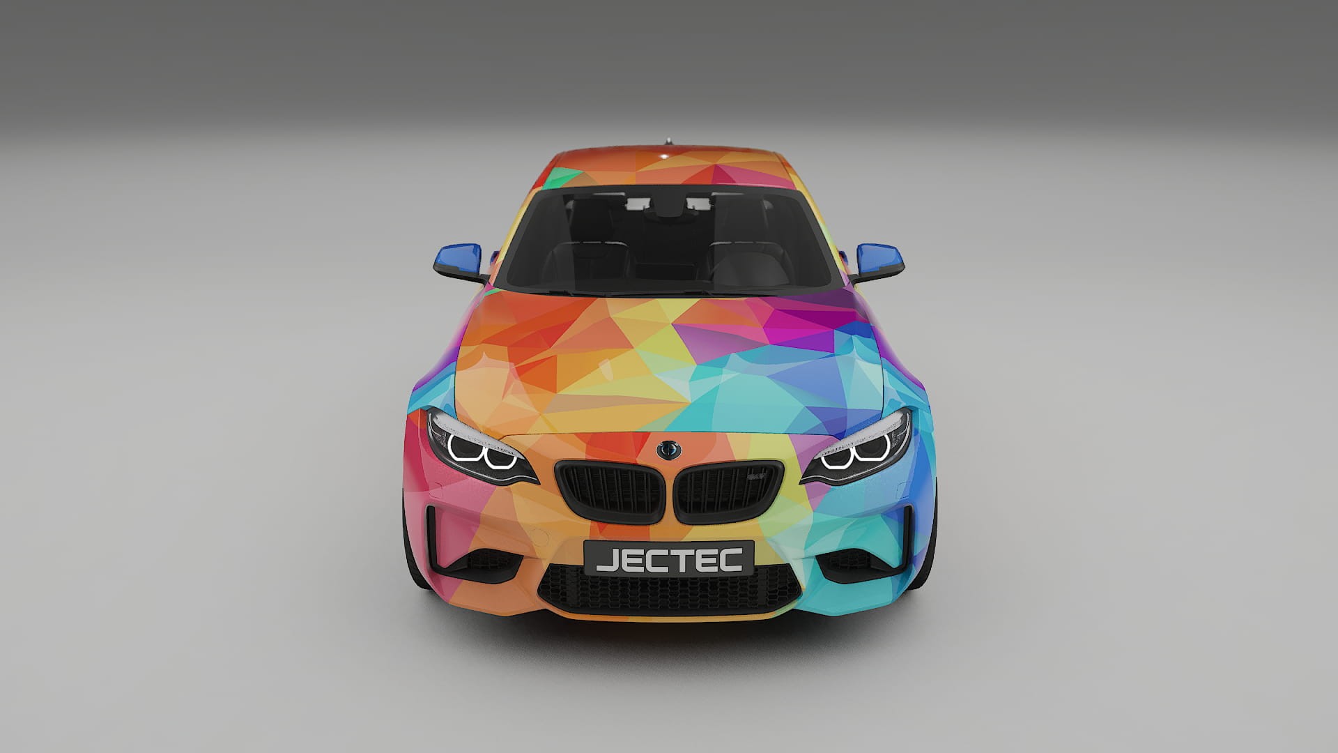 BMW M2 F87 facelift LCI VECTOR VIBE – Designad Wrap PPF-sats i utskrivbar polyuretanfilm