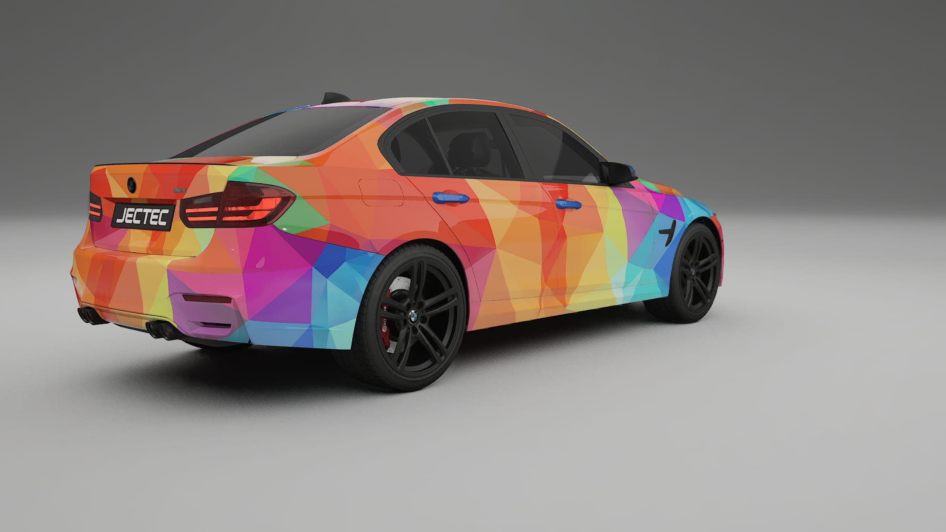 BMW M3 F80 VECTOR VIBE – Designad Wrap PPF-sats i utskrivbar polyuretanfilm