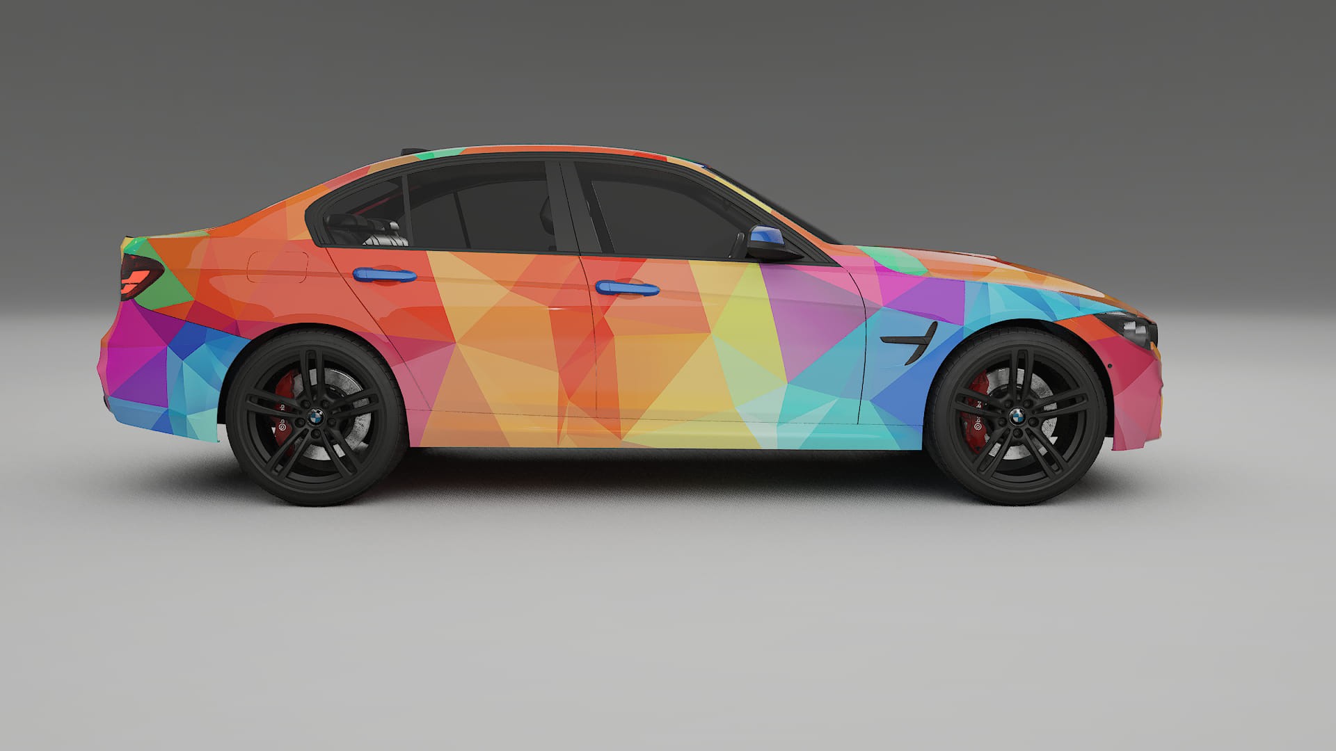 BMW M3 F80 VECTOR VIBE – Designad Wrap PPF-sats i utskrivbar polyuretanfilm