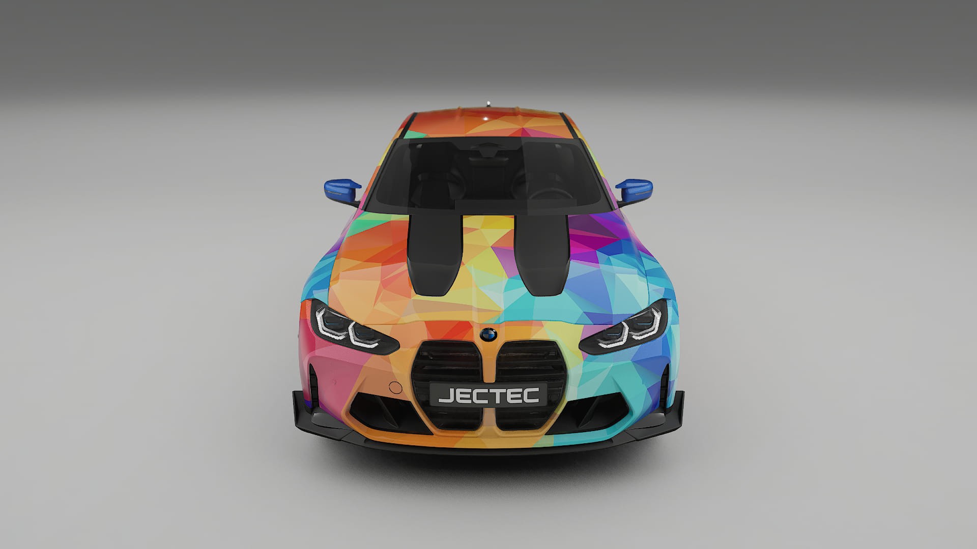 BMW M3 G80 Competition CS VECTOR VIBE – Designad Wrap PPF-sats i utskrivbar polyuretanfilm