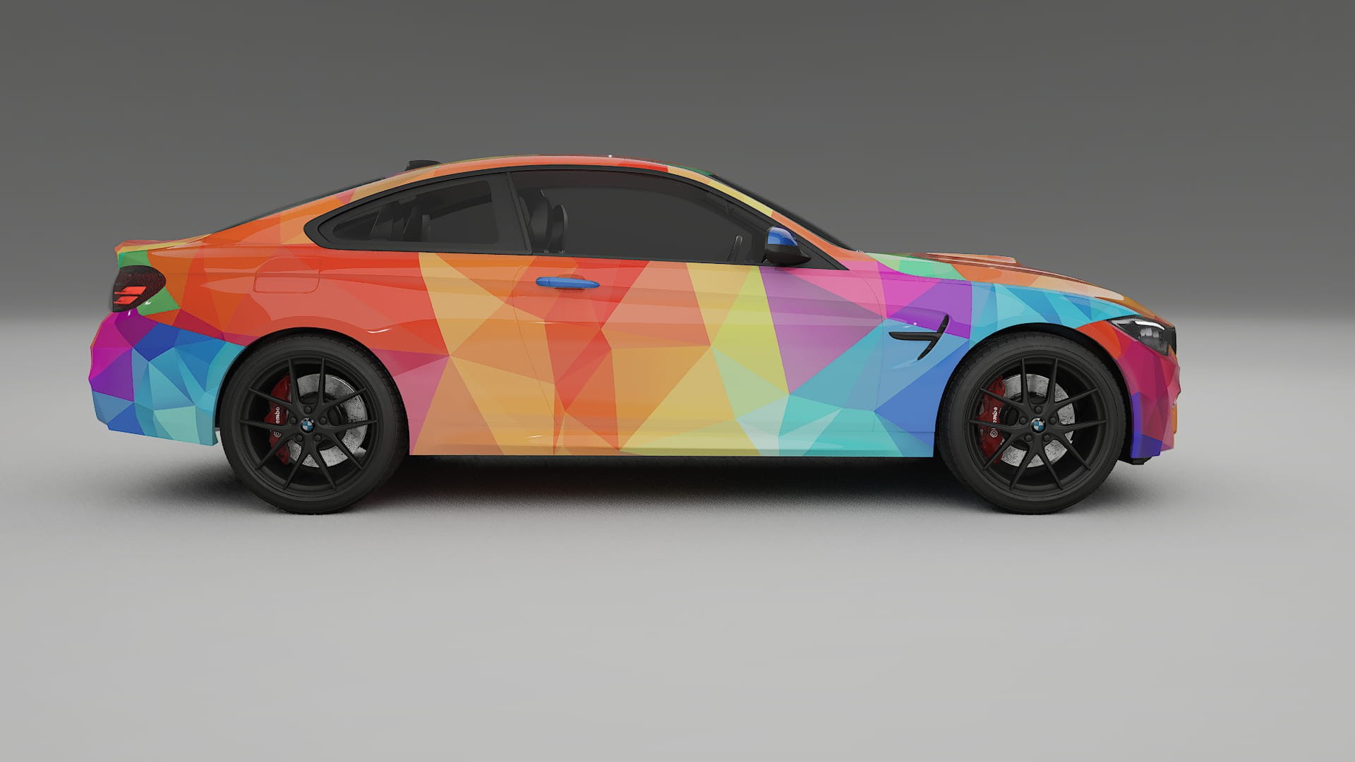 BMW M4 F82 VECTOR VIBE – Designad Wrap PPF-sats i utskrivbar polyuretanfilm