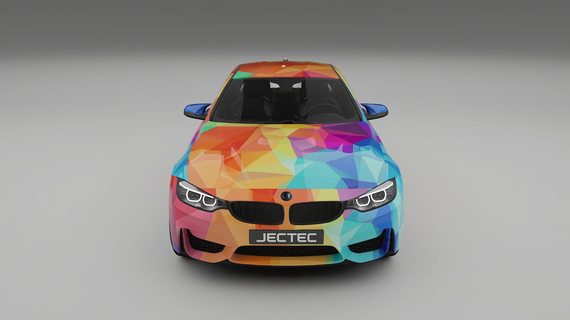 BMW M4 F82 VECTOR VIBE – Designad Wrap PPF-sats i utskrivbar polyuretanfilm