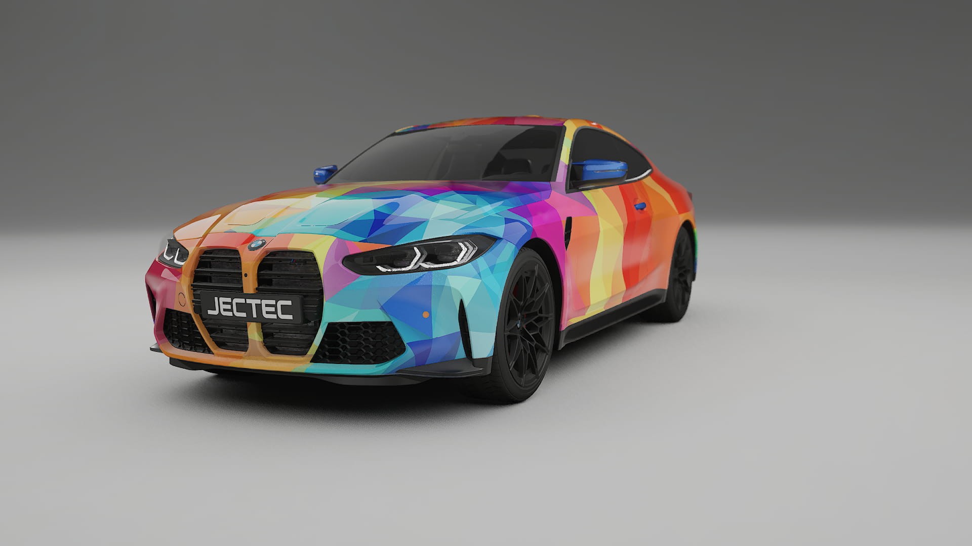 BMW M4 G82 VECTOR VIBE – Designad Wrap PPF-sats i utskrivbar polyuretanfilm