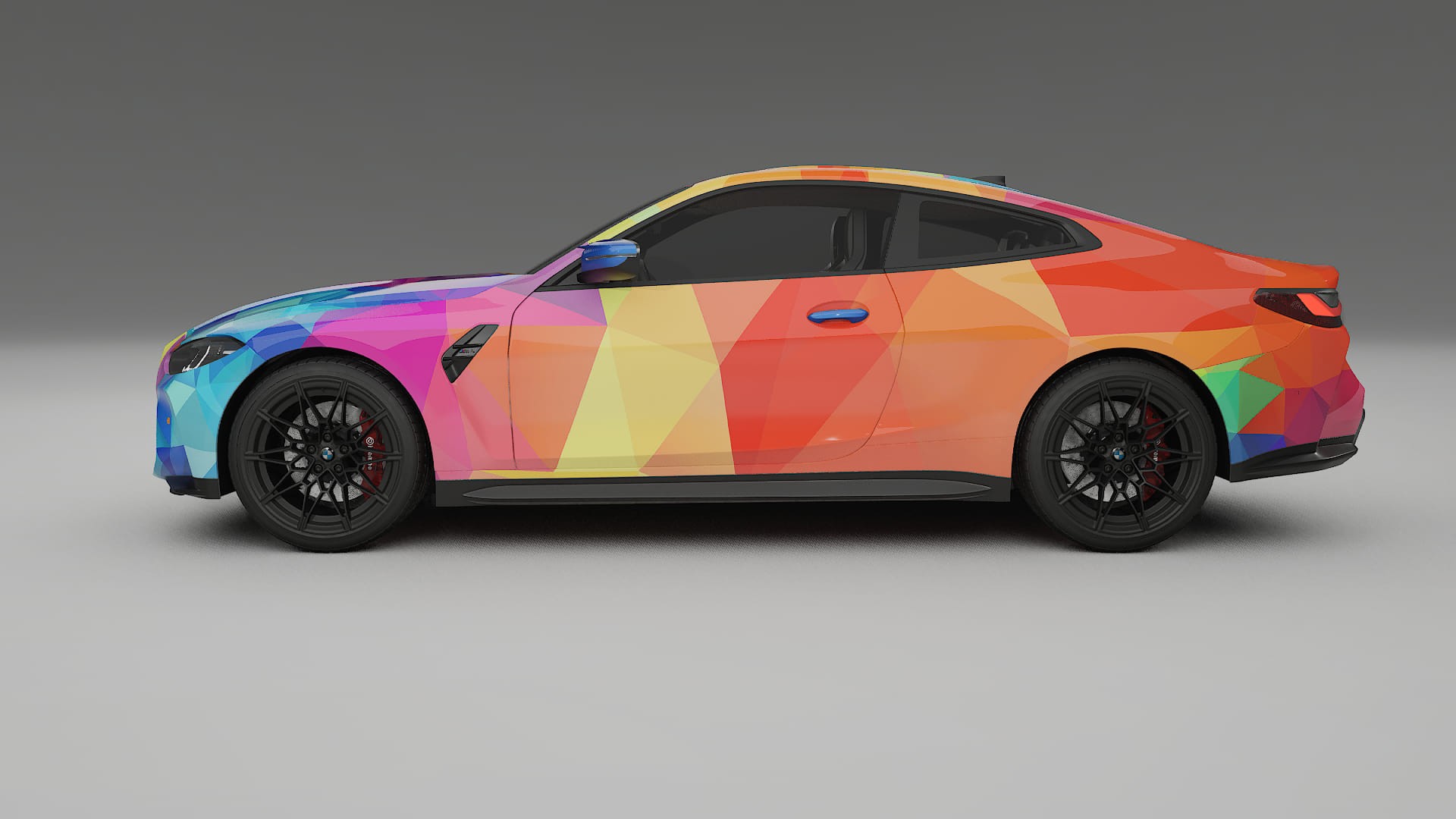 BMW M4 G82 VECTOR VIBE – Designad Wrap PPF-sats i utskrivbar polyuretanfilm