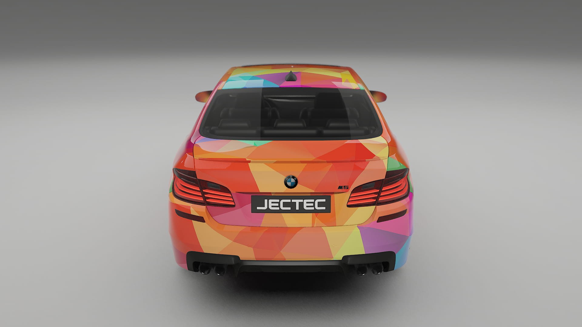 BMW M5 F10 VECTOR VIBE – Designad Wrap PPF-sats i utskrivbar polyuretanfilm