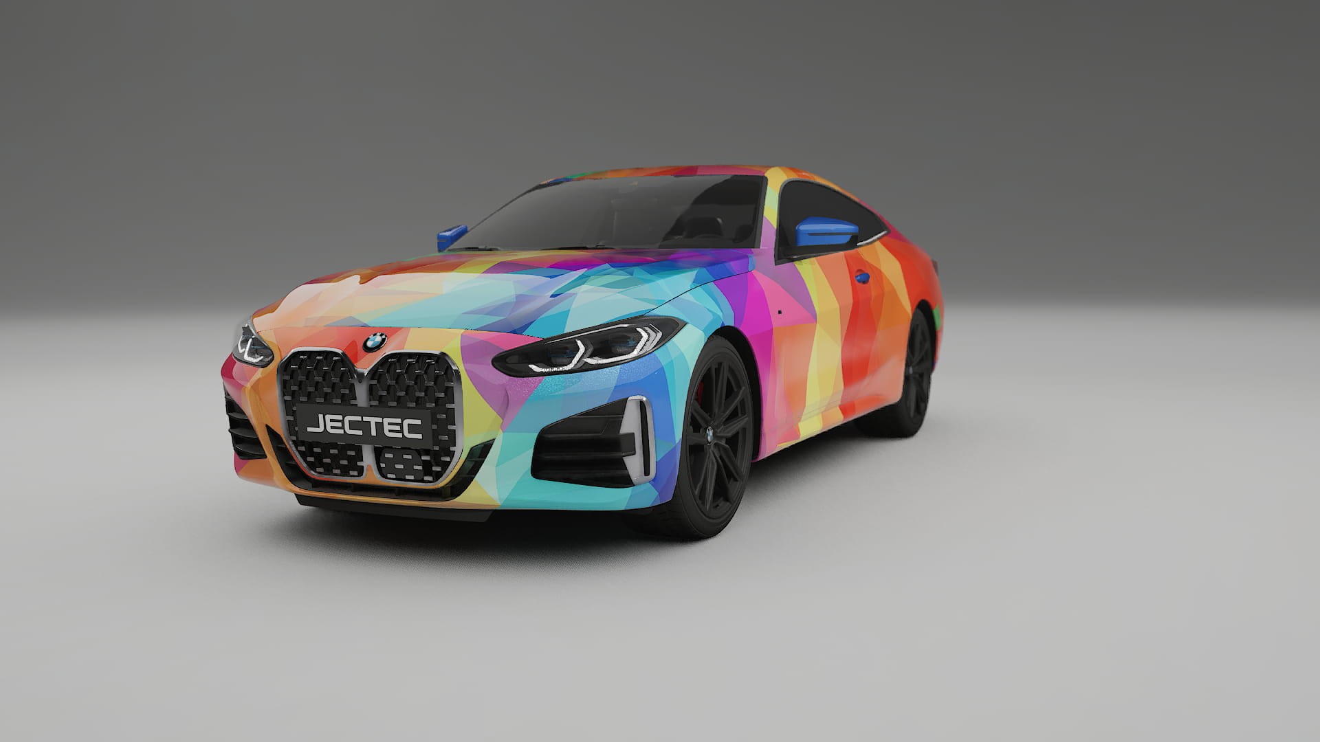 BMW M440i G26 VECTOR VIBE – Designad Wrap PPF-sats i utskrivbar polyuretanfilm