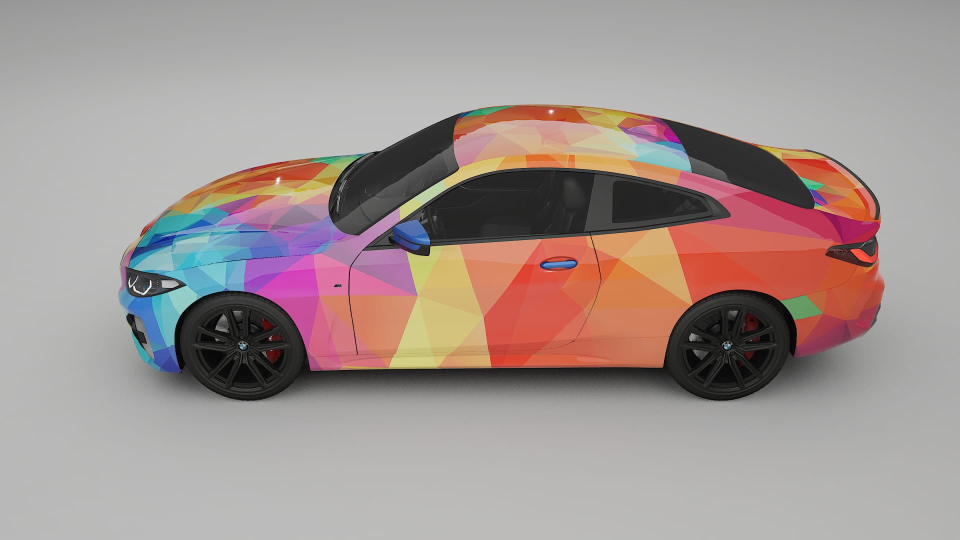 BMW M440i G26 VECTOR VIBE – Designad Wrap PPF-sats i utskrivbar polyuretanfilm