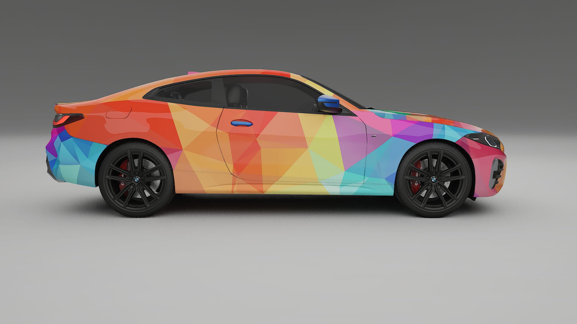 BMW M440i G26 VECTOR VIBE – Designad Wrap PPF-sats i utskrivbar polyuretanfilm