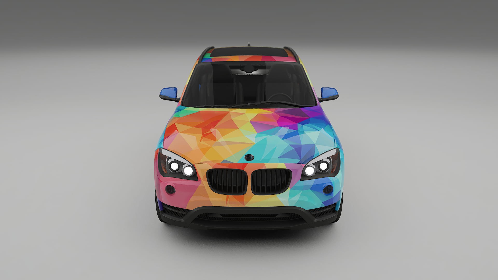 BMW X1 E84 VECTOR VIBE – Designad Wrap PPF-sats i utskrivbar polyuretanfilm