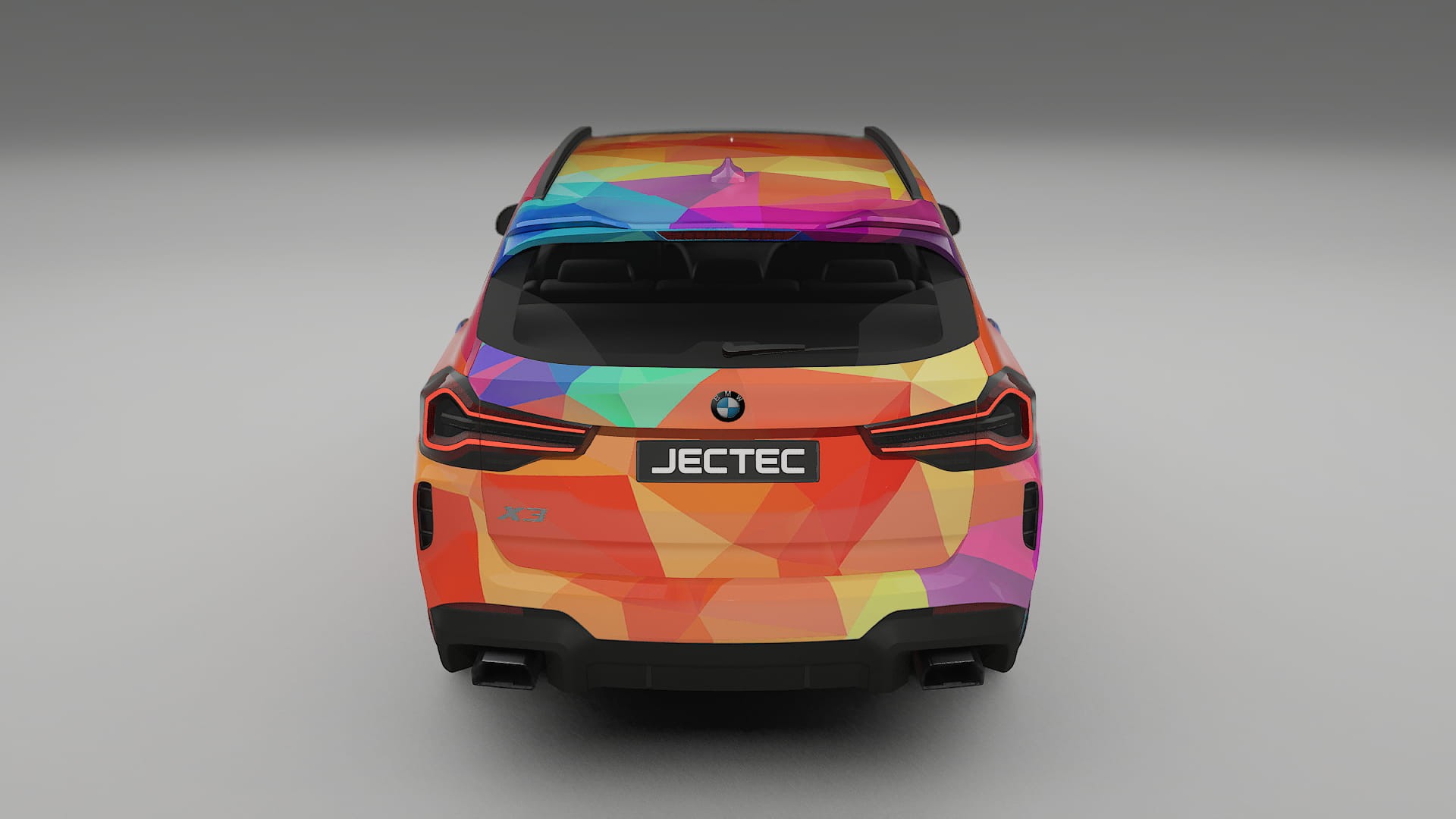 BMW X3 G01 facelift VECTOR VIBE – Designad Wrap PPF-sats i utskrivbar polyuretanfilm