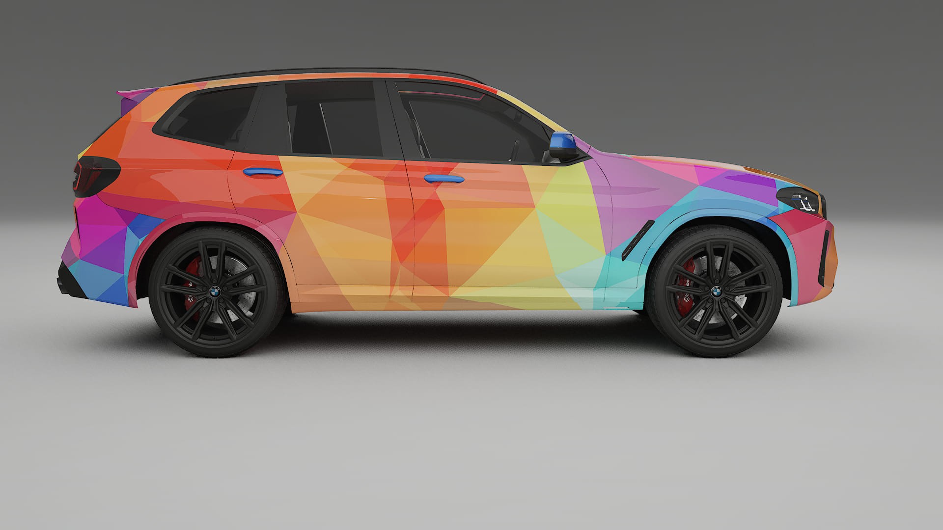 BMW X3 G01 facelift VECTOR VIBE – Designad Wrap PPF-sats i utskrivbar polyuretanfilm