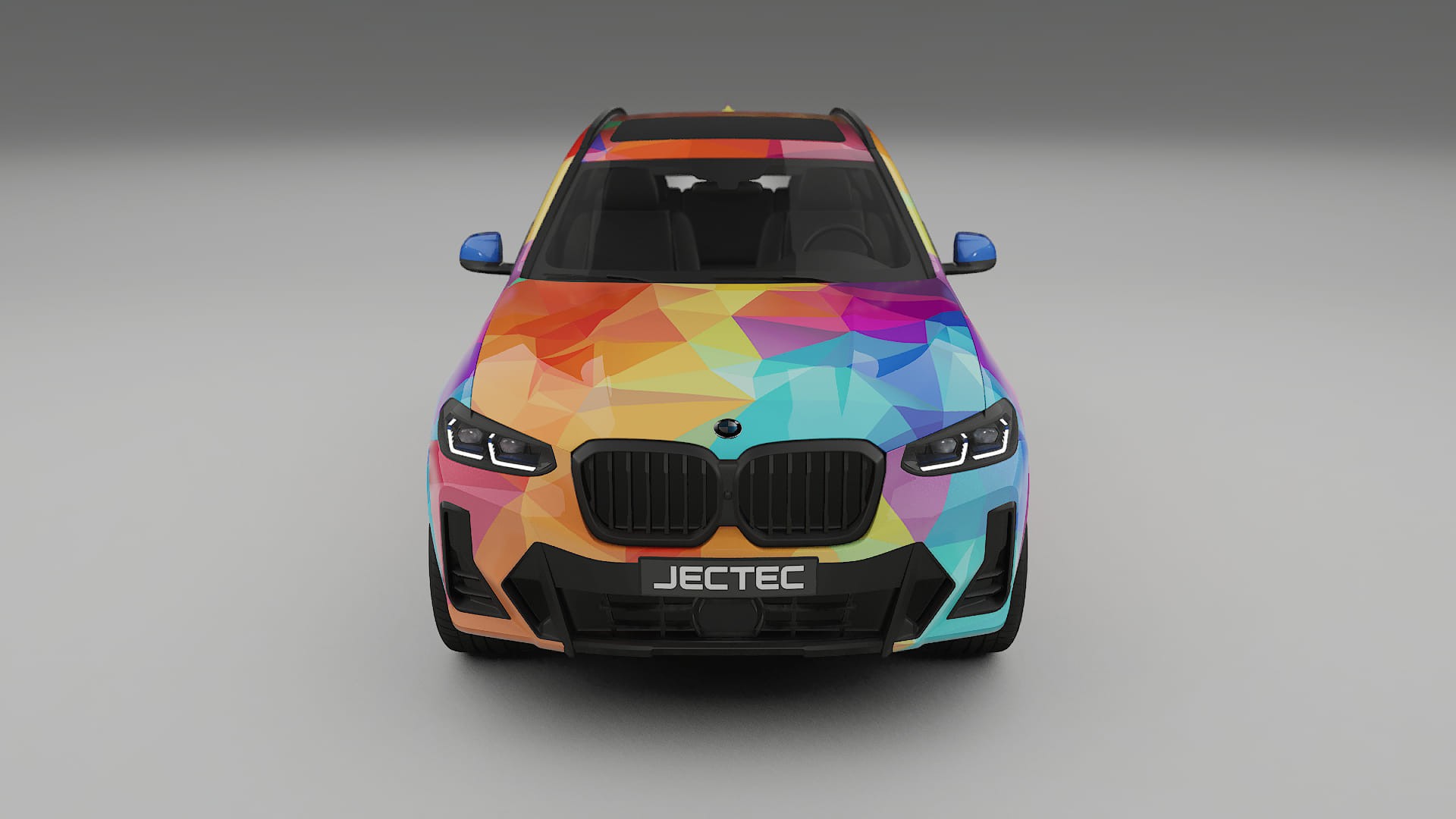 BMW X3 G01 facelift VECTOR VIBE – Designad Wrap PPF-sats i utskrivbar polyuretanfilm