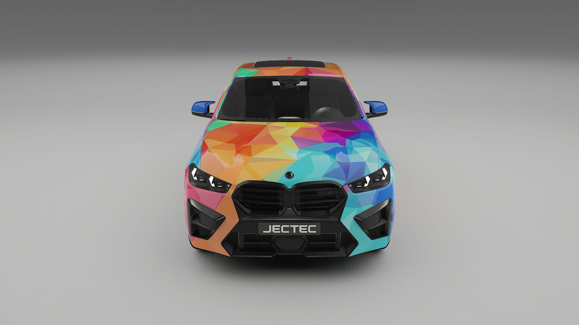 BMW X6 F96 Competition VECTOR VIBE – Designad Wrap PPF-sats i utskrivbar polyuretanfilm