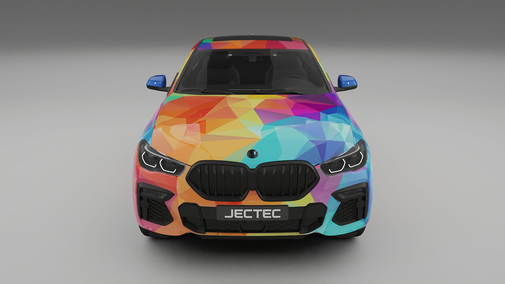 BMW X6 G06 F96 VECTOR VIBE – Designad Wrap PPF-sats i utskrivbar polyuretanfilm