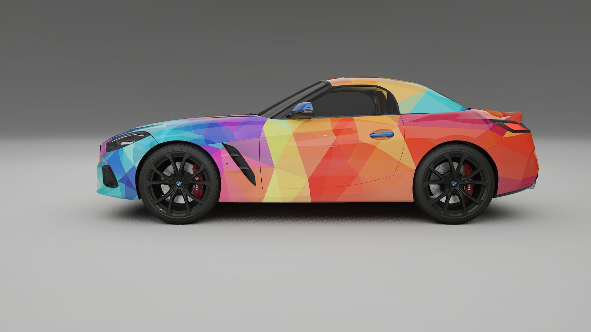 BMW Z4 G29 VECTOR VIBE – Designad Wrap PPF-sats i utskrivbar polyuretanfilm