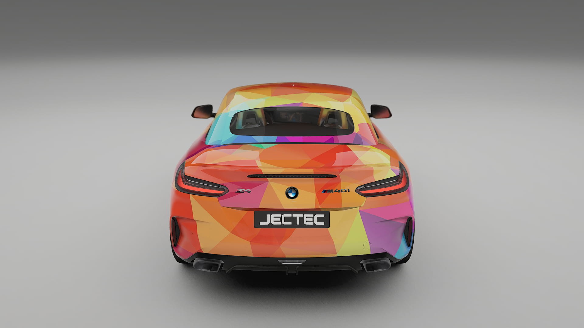BMW Z4 G29 VECTOR VIBE – Designad Wrap PPF-sats i utskrivbar polyuretanfilm