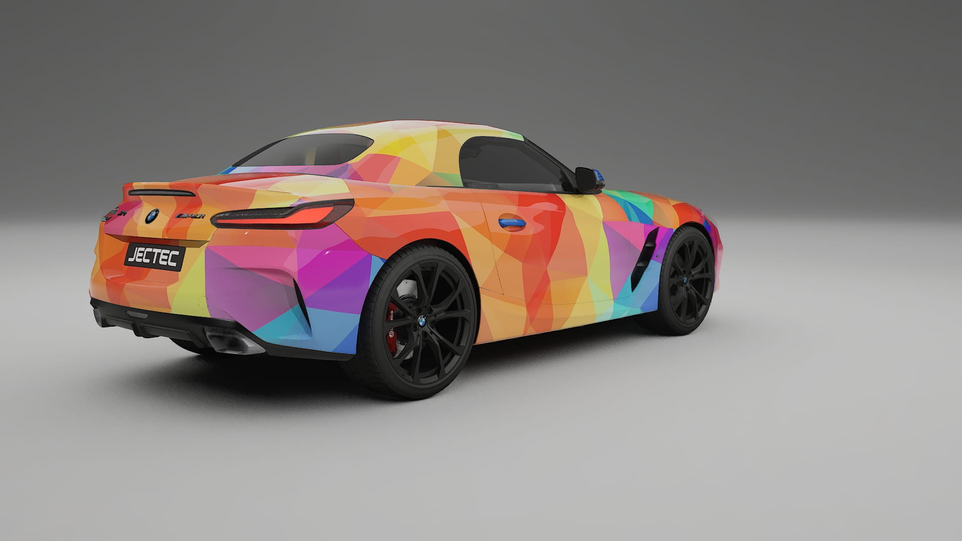 BMW Z4 G29 VECTOR VIBE – Designad Wrap PPF-sats i utskrivbar polyuretanfilm