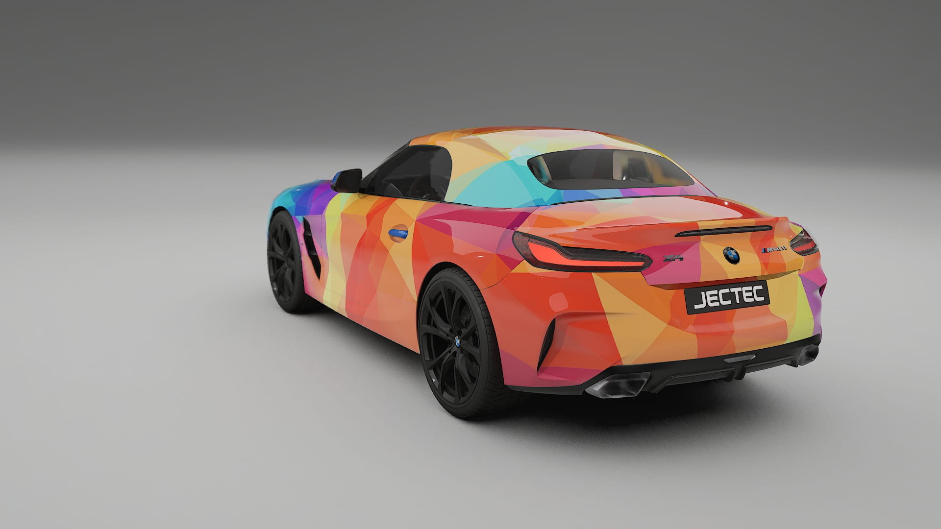 BMW Z4 G29 VECTOR VIBE – Designad Wrap PPF-sats i utskrivbar polyuretanfilm