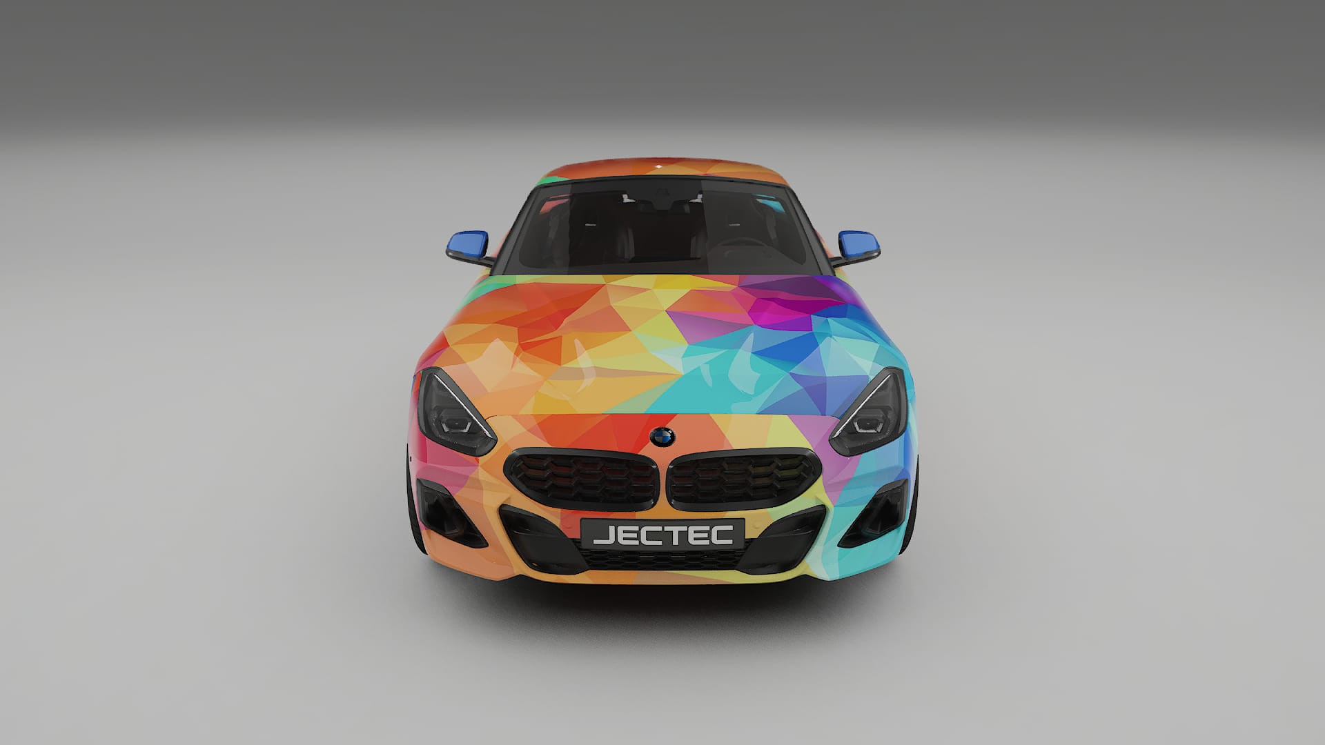 BMW Z4 G29 VECTOR VIBE – Designad Wrap PPF-sats i utskrivbar polyuretanfilm