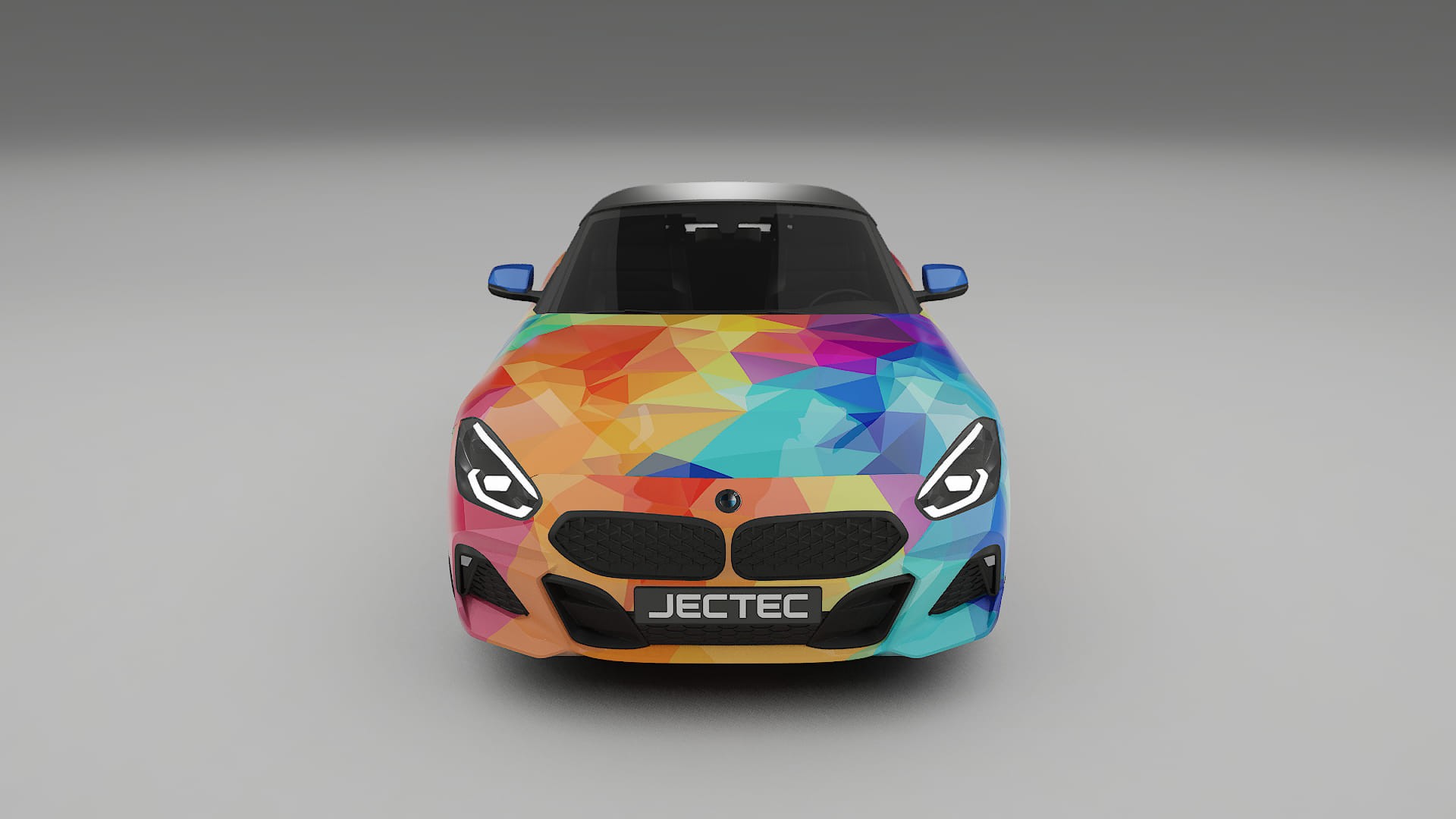 BMW Z4 G29 M40i First edition roadster VECTOR VIBE – Designad Wrap PPF-sats i utskrivbar polyuretanfilm