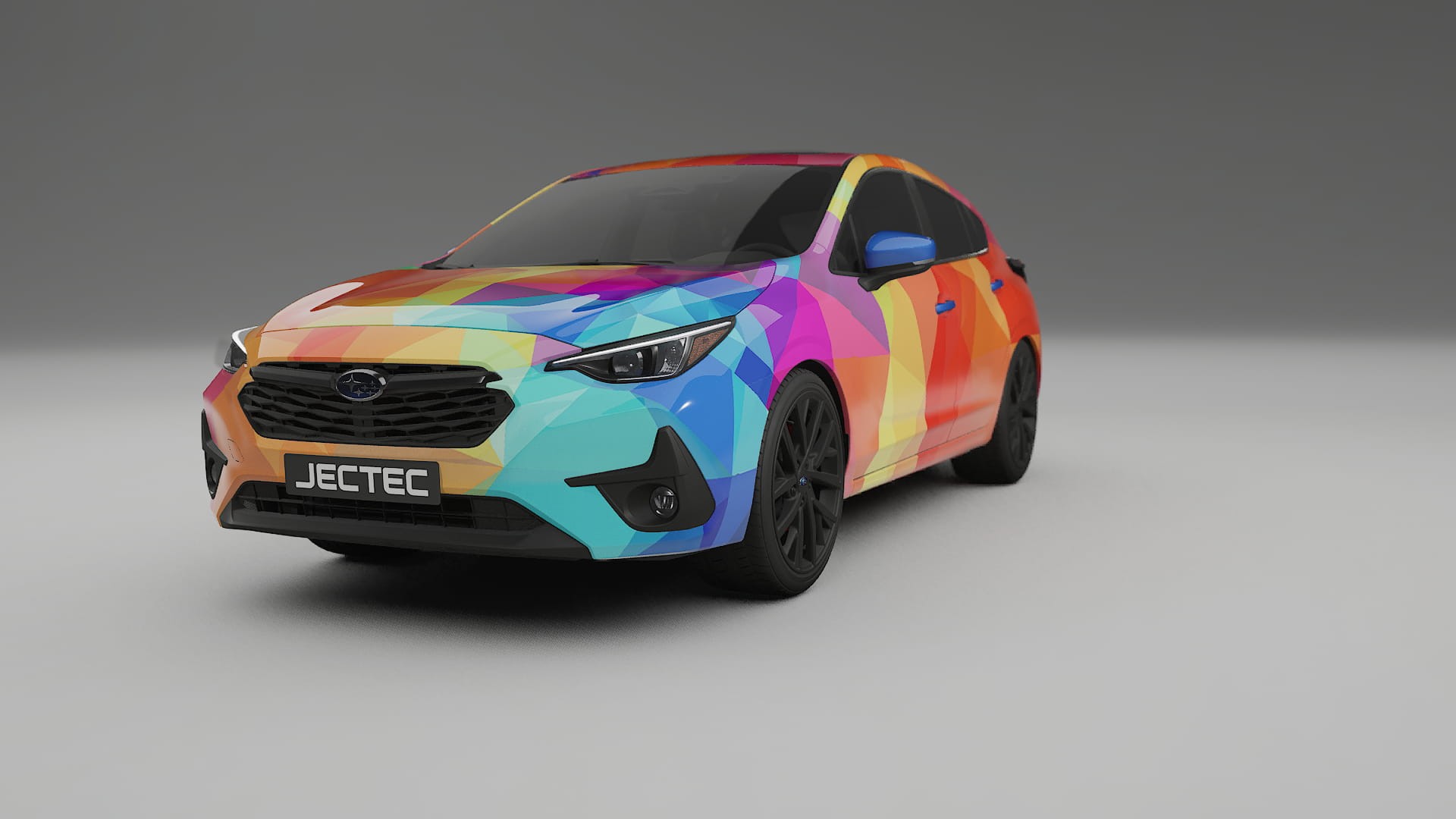 Subaru Impreza GU VECTOR VIBE – Designad Wrap PPF-sats i utskrivbar polyuretanfilm