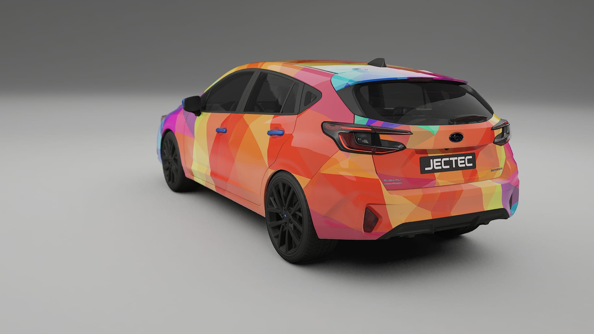 Subaru Impreza GU VECTOR VIBE – Designad Wrap PPF-sats i utskrivbar polyuretanfilm
