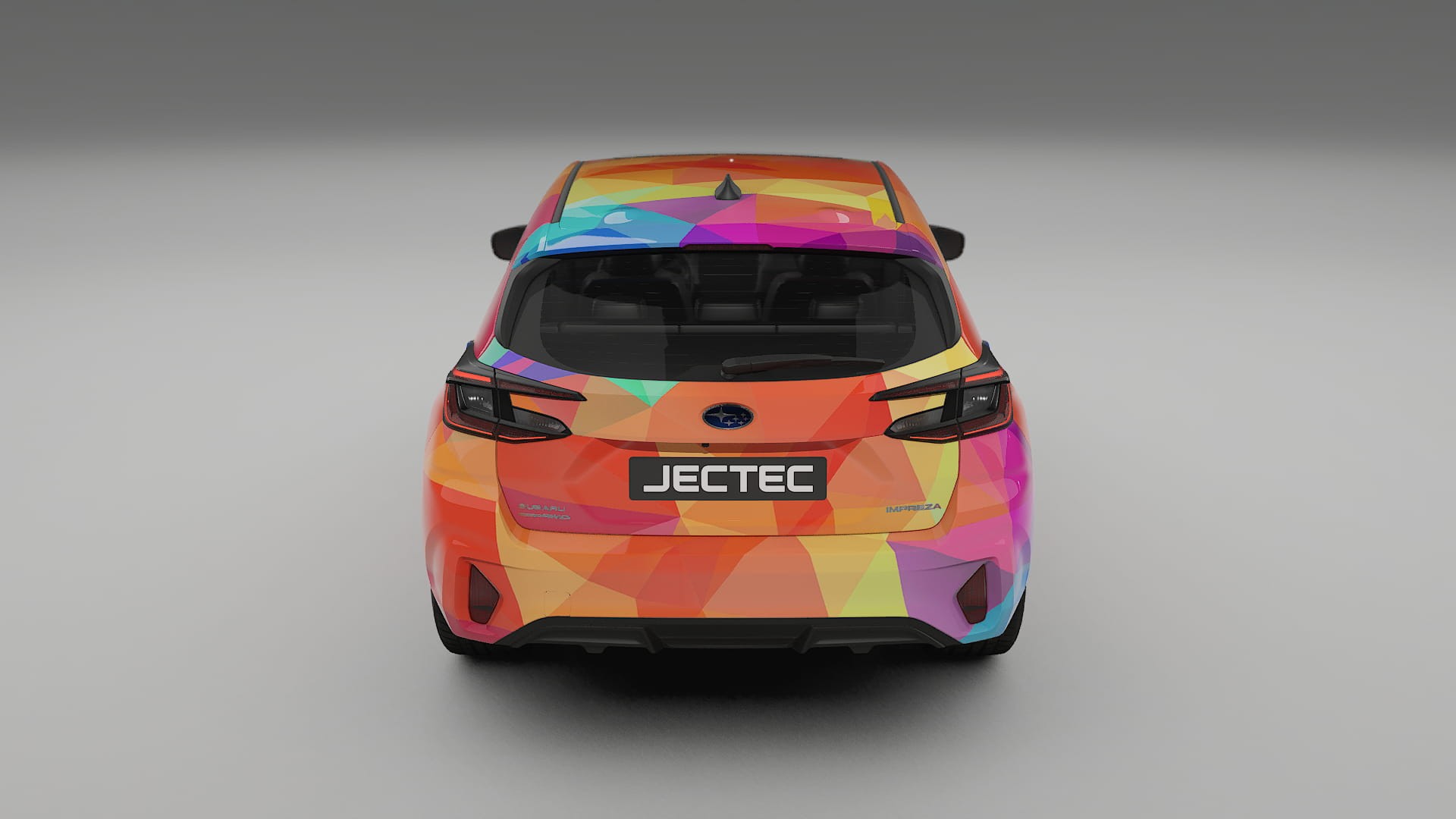 Subaru Impreza GU VECTOR VIBE – Designad Wrap PPF-sats i utskrivbar polyuretanfilm