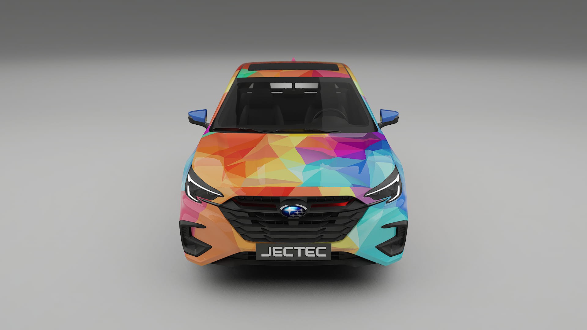 Subaru Legacy BW VECTOR VIBE – Designad Wrap PPF-sats i utskrivbar polyuretanfilm