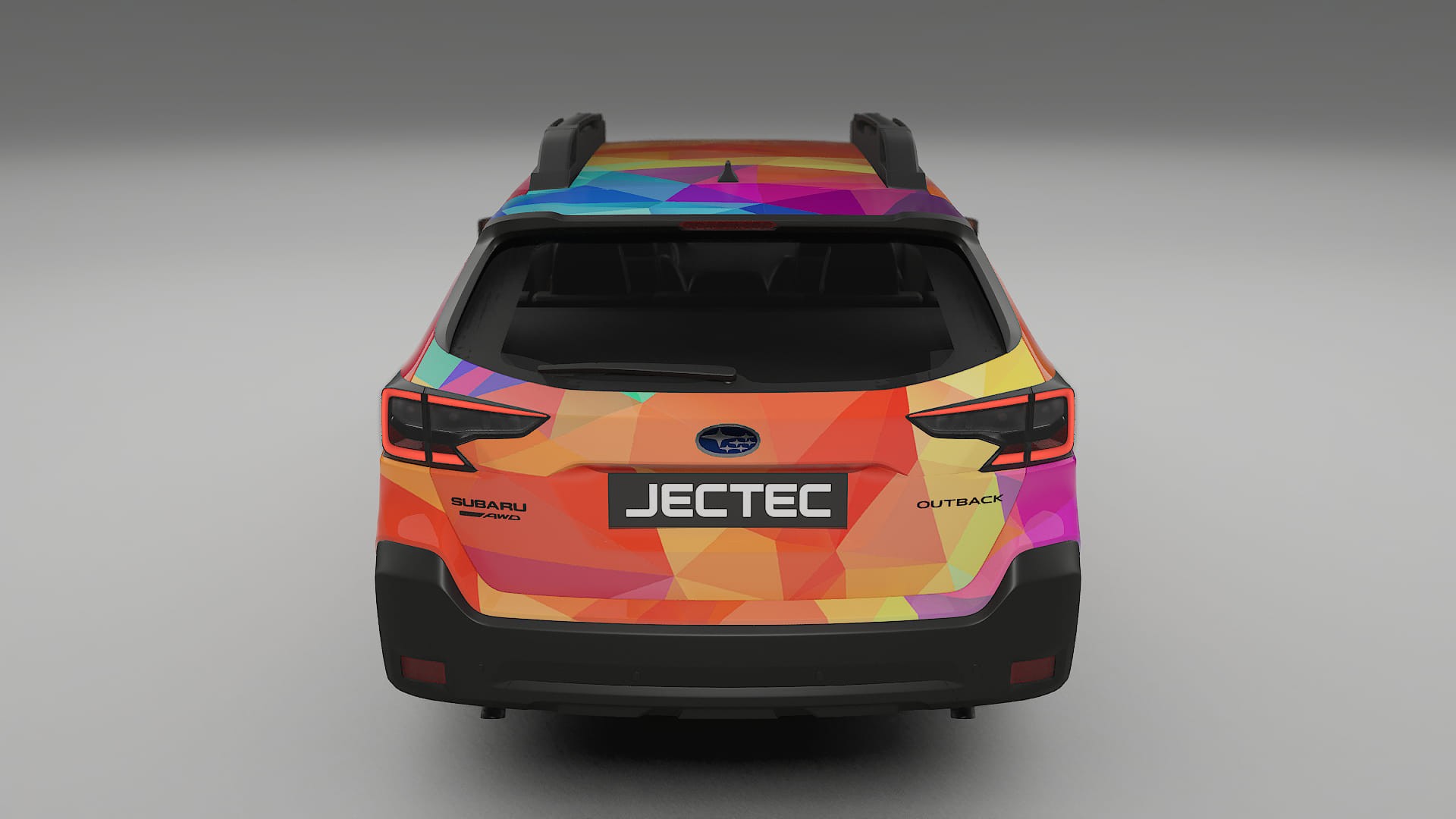 Subaru Outback VI BS facelift LCI VECTOR VIBE – Designad Wrap PPF-sats i utskrivbar polyuretanfilm