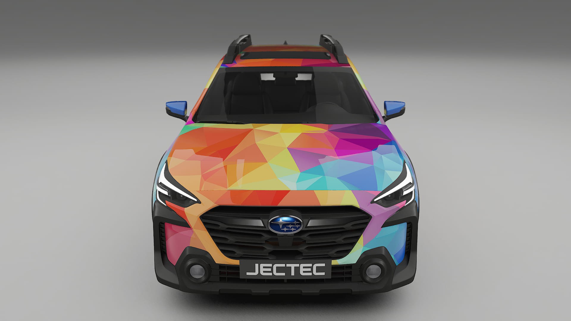 Subaru Outback VI BS facelift LCI VECTOR VIBE – Designad Wrap PPF-sats i utskrivbar polyuretanfilm