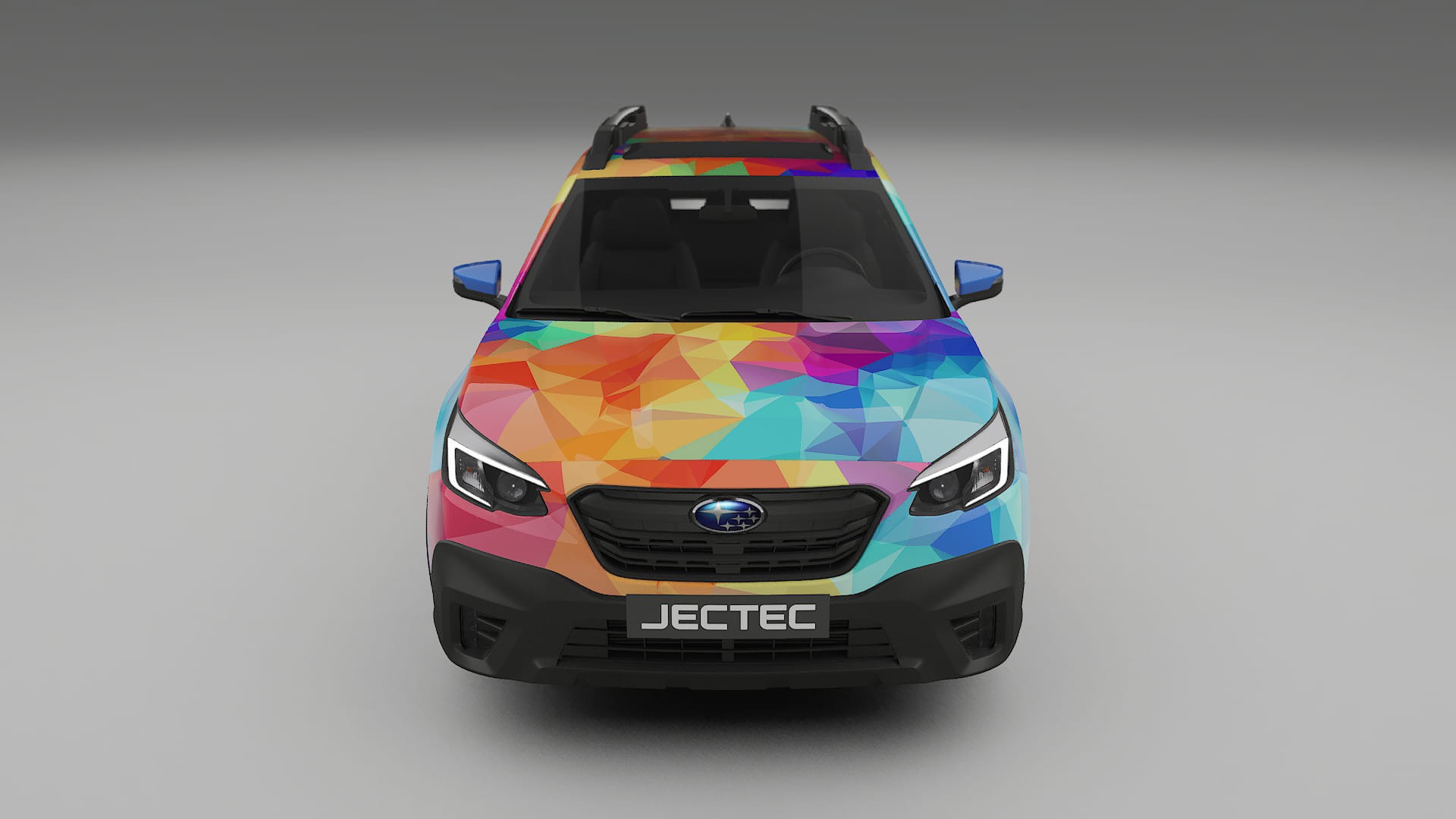 Subaru Outback VI BS prefacelift pre-LCI VECTOR VIBE – Designad Wrap PPF-sats i utskrivbar polyuretanfilm