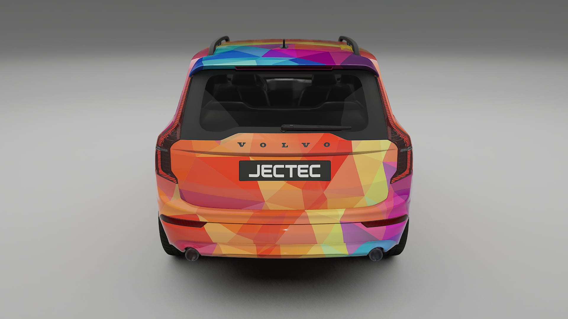 Volvo XC90 SPA VECTOR VIBE – Designad Wrap PPF-sats i utskrivbar polyuretanfilm