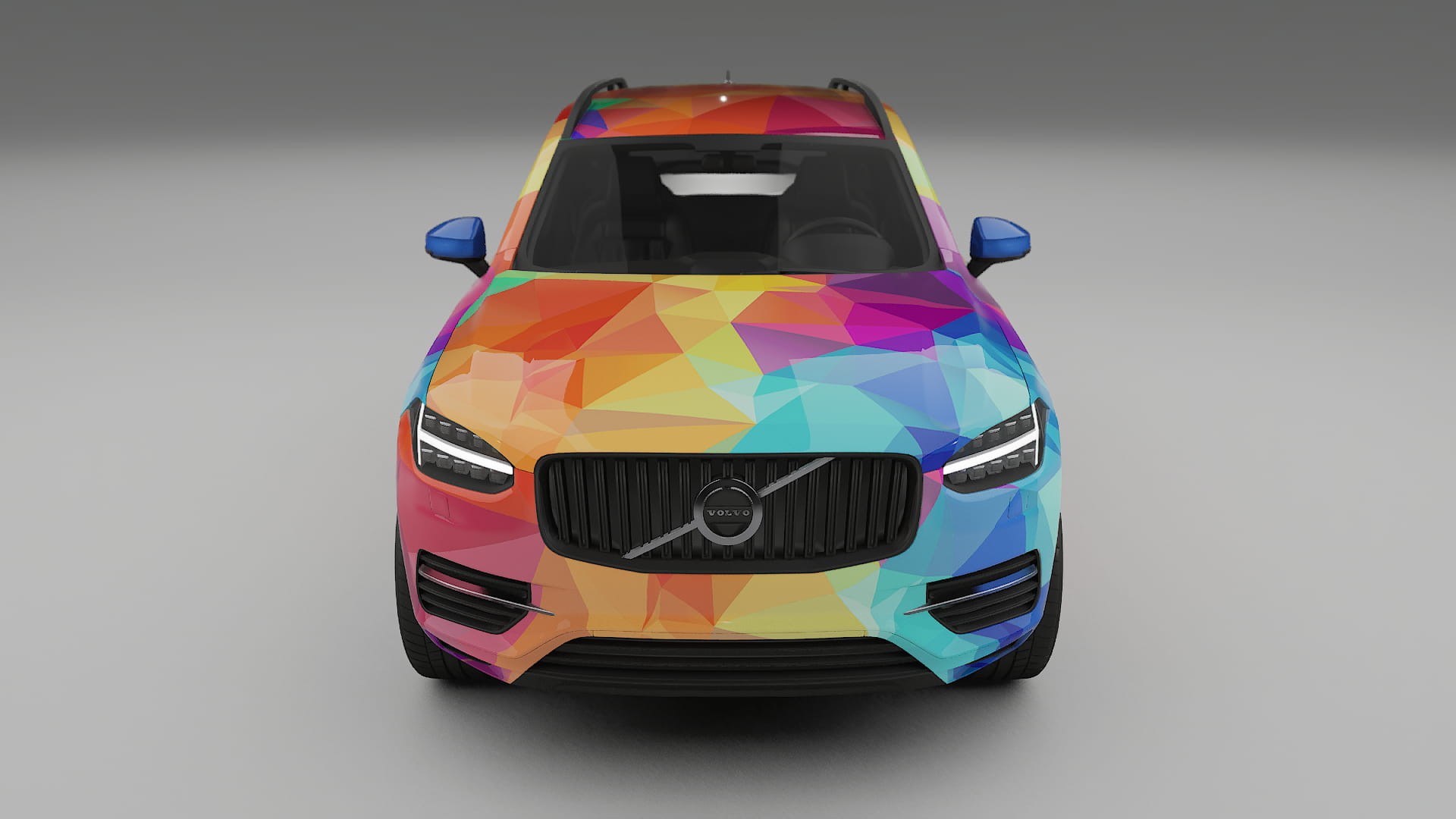 Volvo XC90 SPA VECTOR VIBE – Designad Wrap PPF-sats i utskrivbar polyuretanfilm