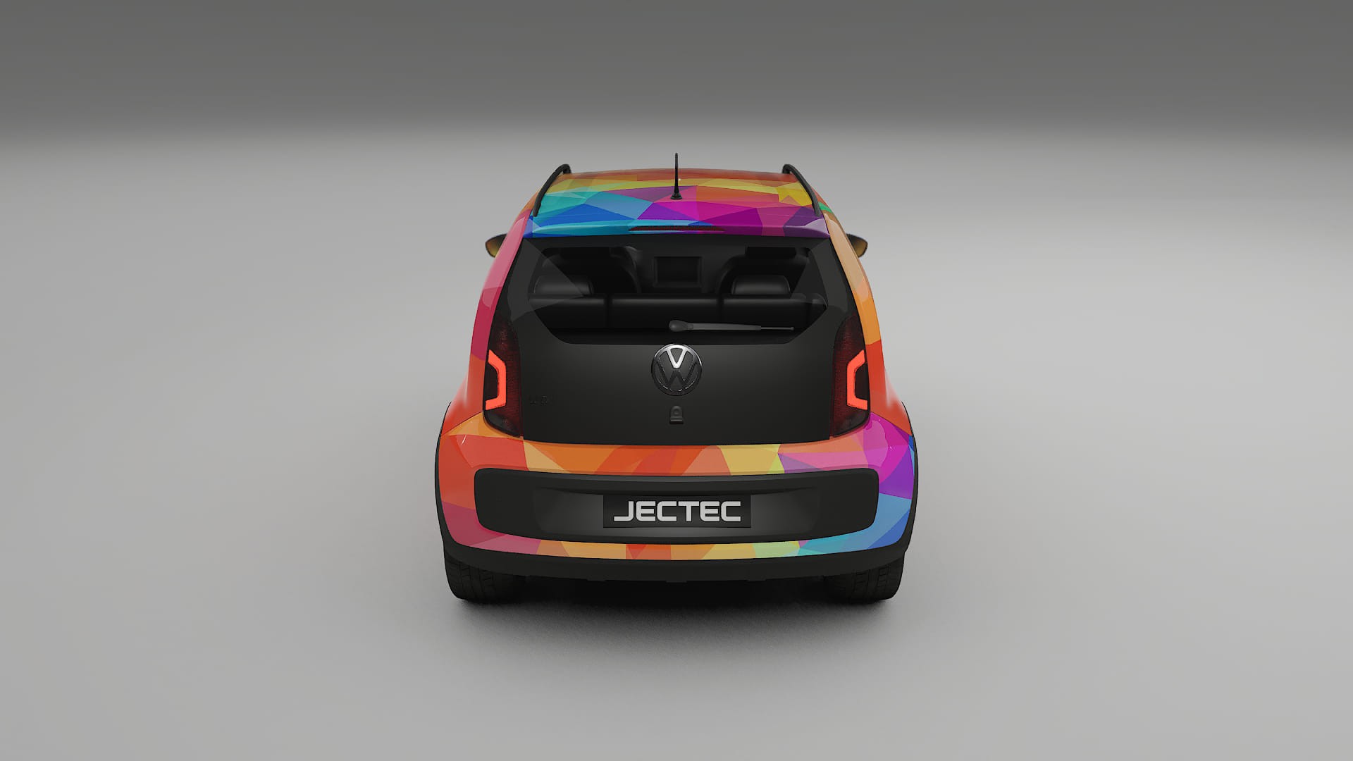 VW Cross Up VECTOR VIBE – Designad Wrap PPF-sats i utskrivbar polyuretanfilm