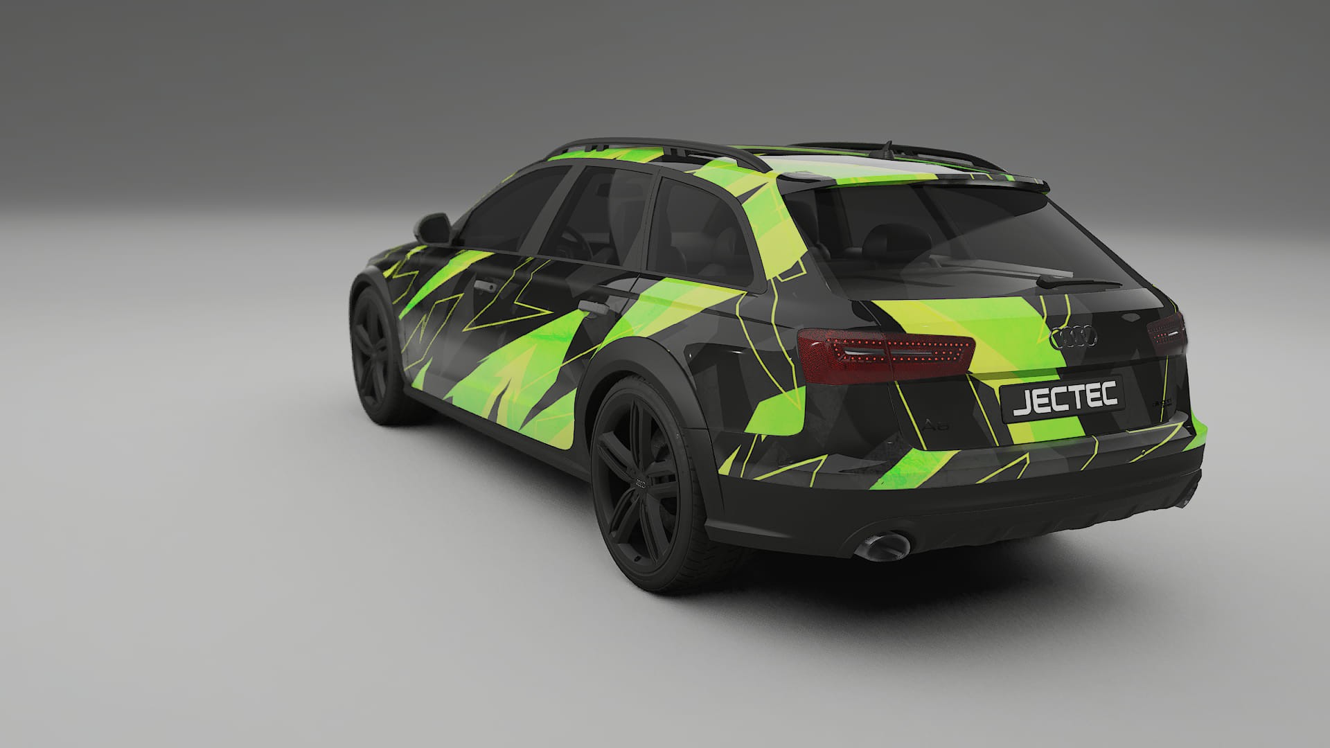 Audi A6 Allroad C7 prefacelift pre-LCI NINJA TURTLES – Designad Wrap PPF-sats i utskrivbar polyuretanfilm