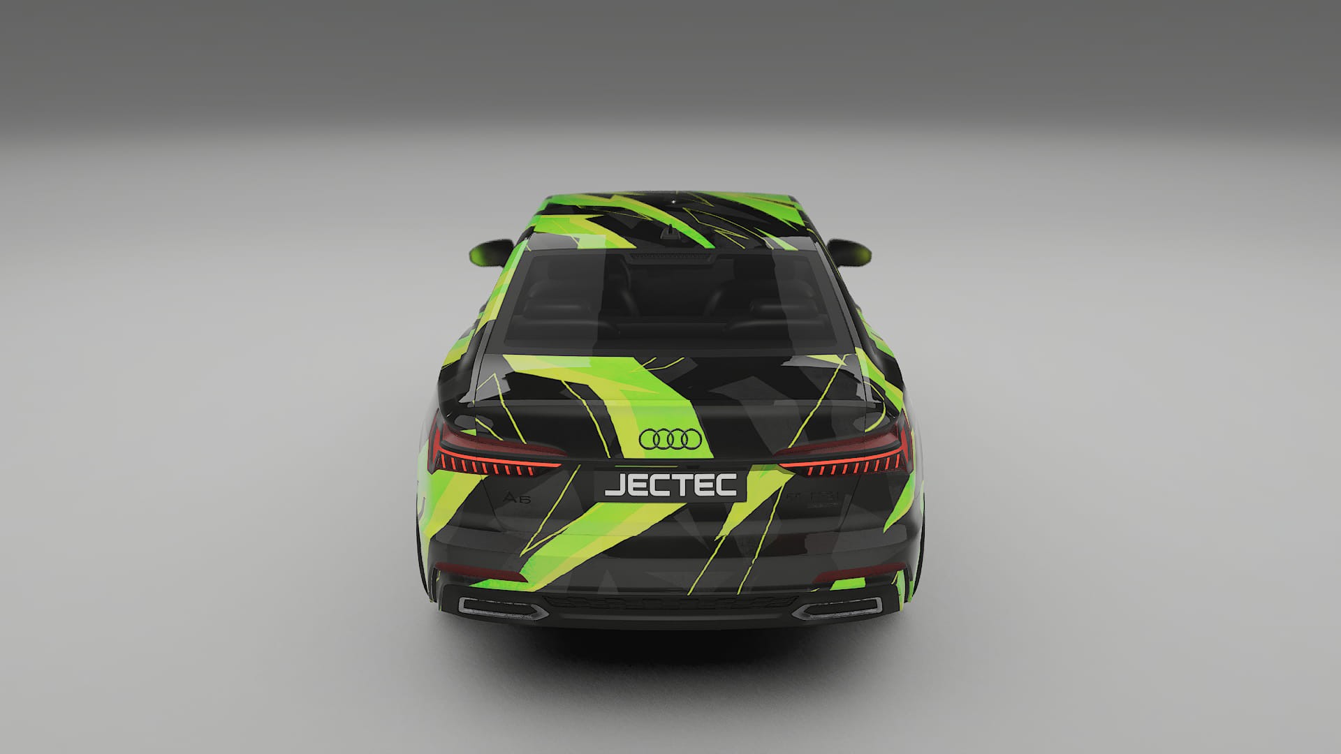 Audi A6 S-Line C8 NINJA TURTLES – Designad Wrap PPF-sats i utskrivbar polyuretanfilm